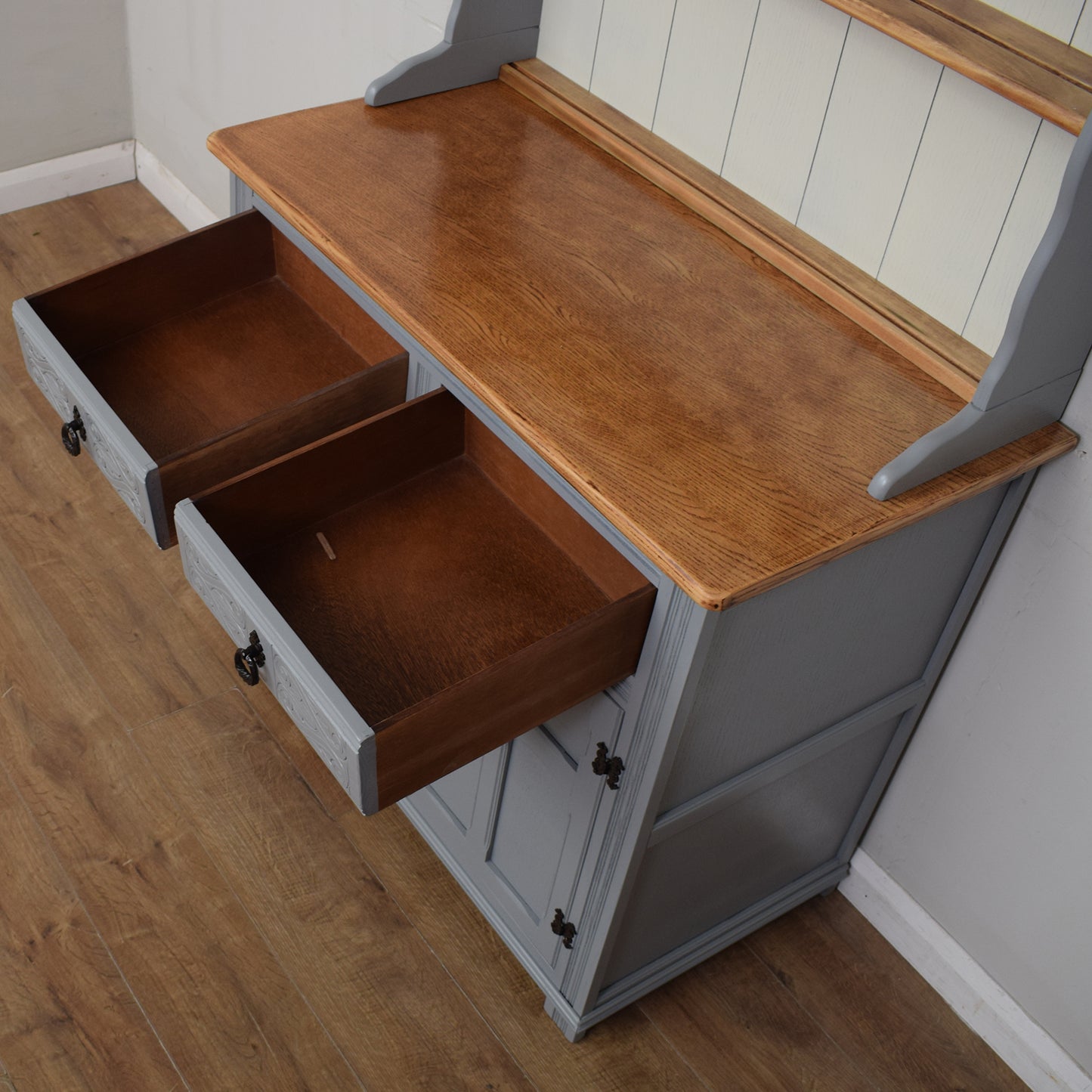 Painted Oak Dresser