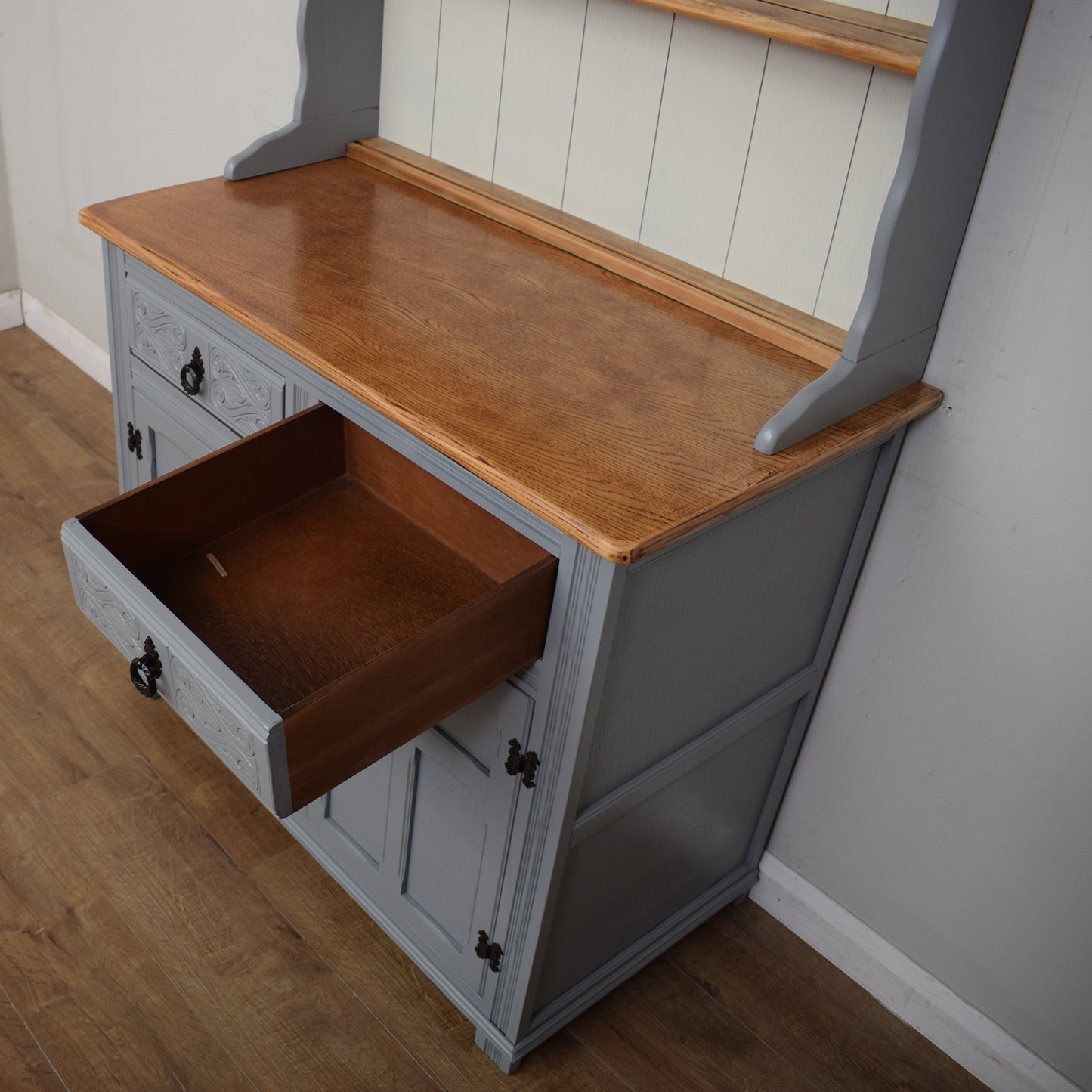 Painted Oak Dresser