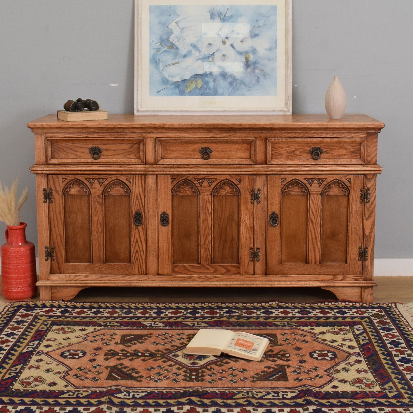 'Old Charm' Oak Sideboard