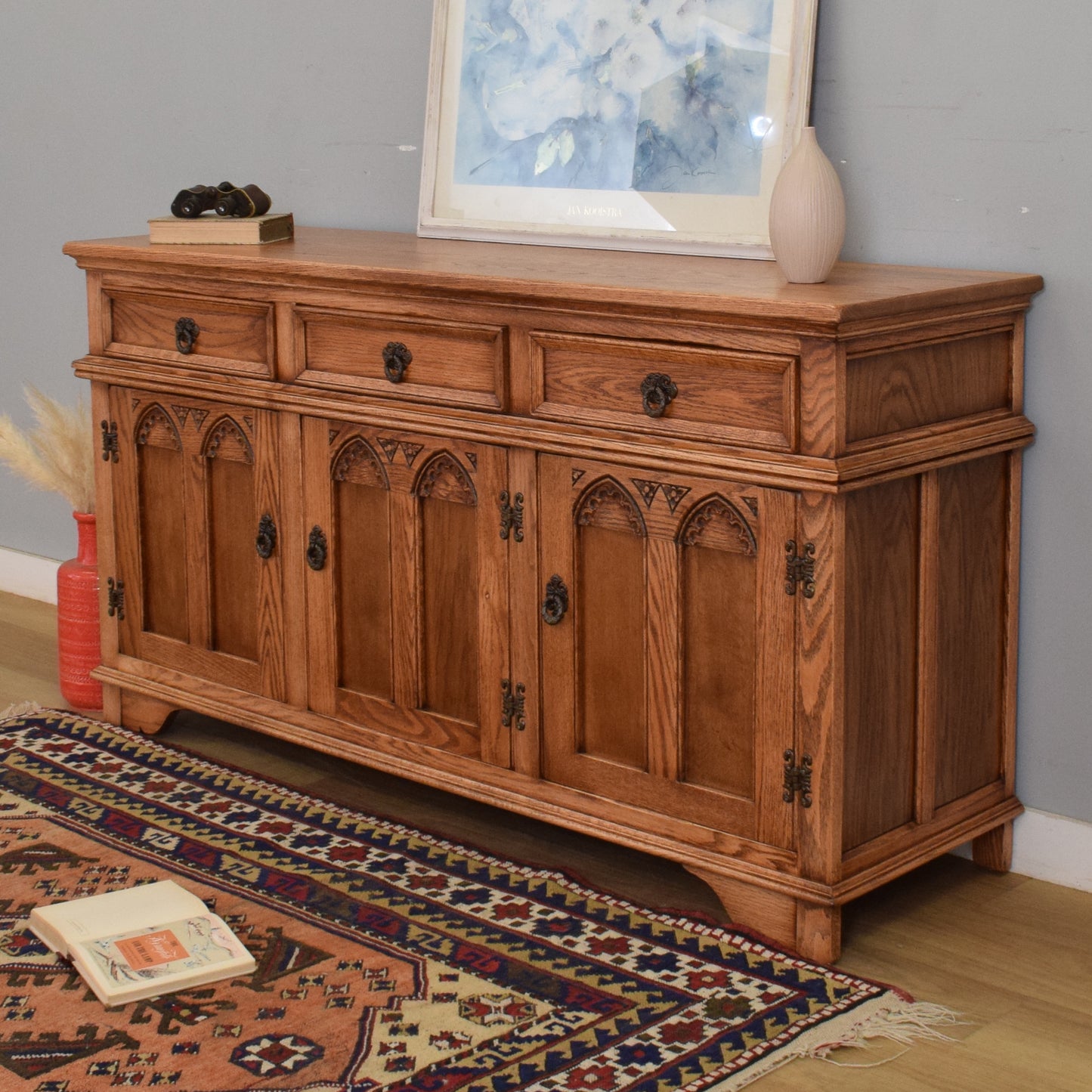 'Old Charm' Oak Sideboard