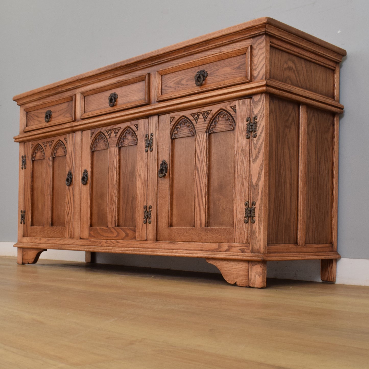 'Old Charm' Oak Sideboard