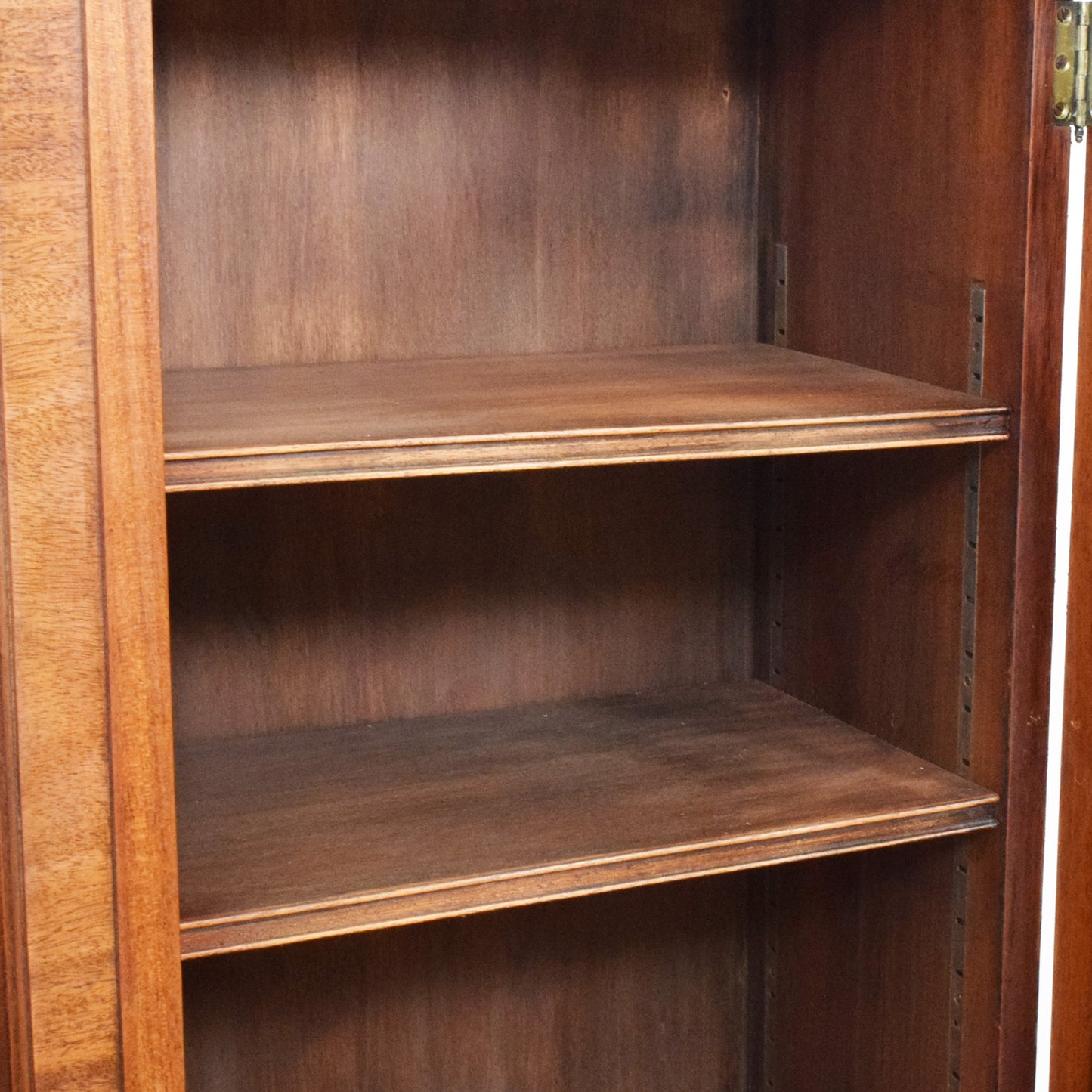 Glazed Mahogany Bookcase