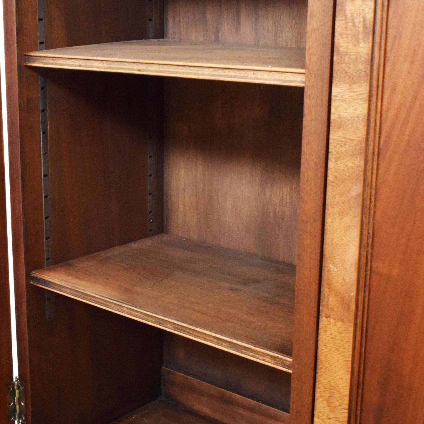 Glazed Mahogany Bookcase