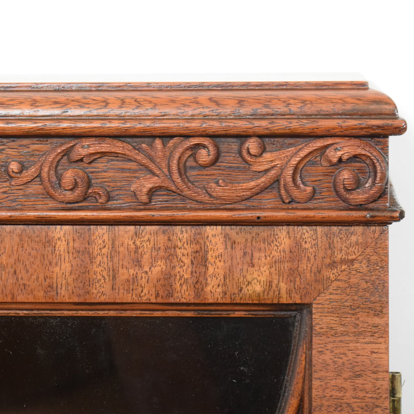 Glazed Mahogany Bookcase