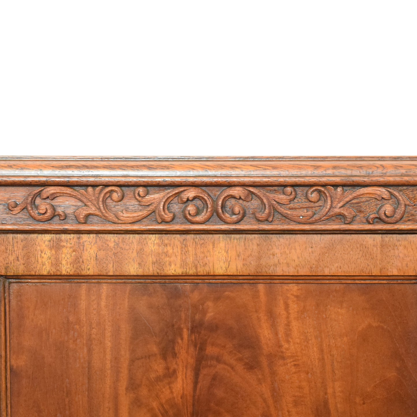 Glazed Mahogany Bookcase
