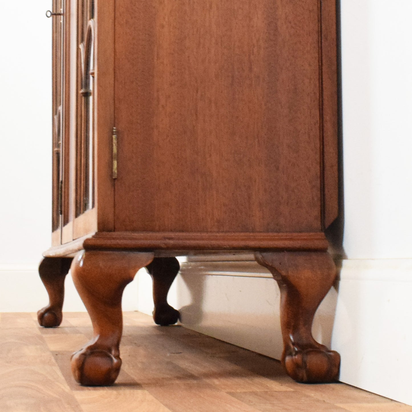 Glazed Mahogany Bookcase