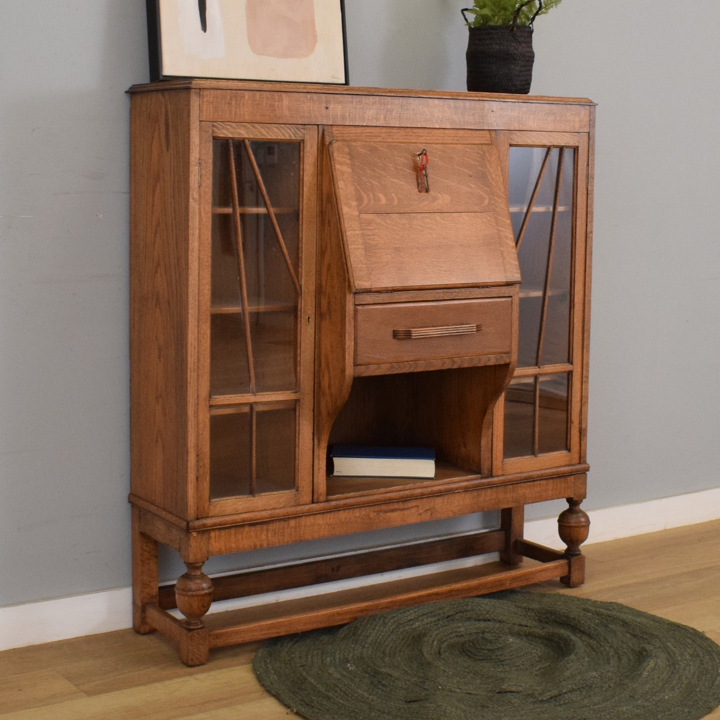Side-By-Side Bureau Bookcase