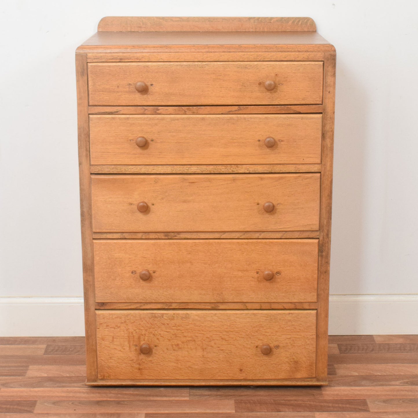 Restored Oak Chest of Drawers
