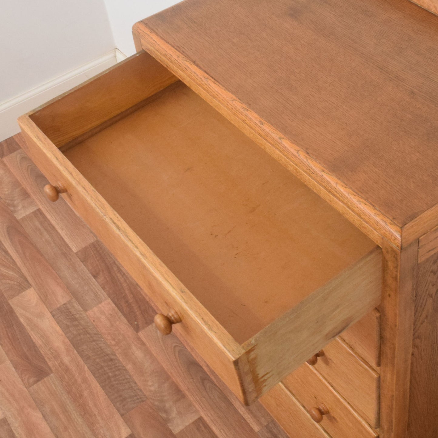 Restored Oak Chest of Drawers