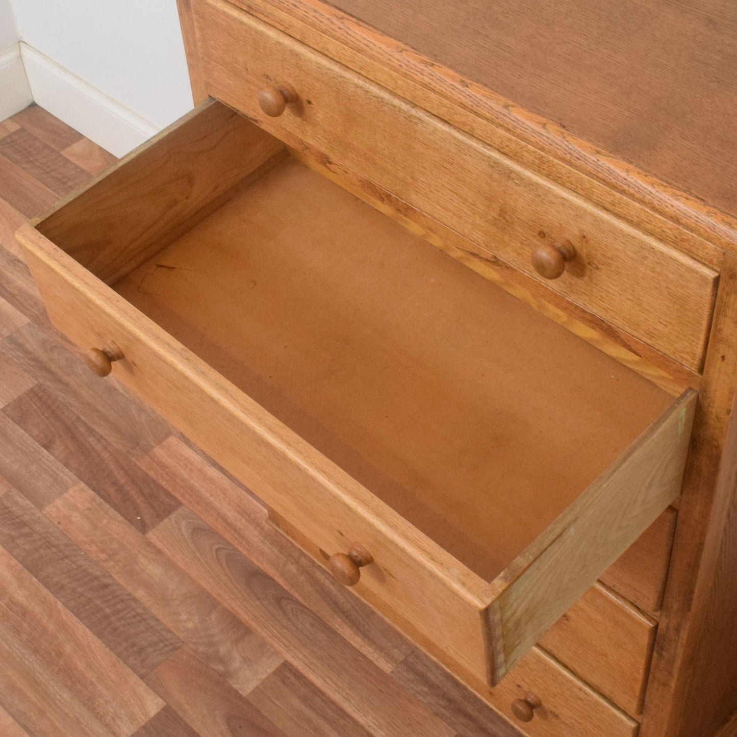 Restored Oak Chest of Drawers