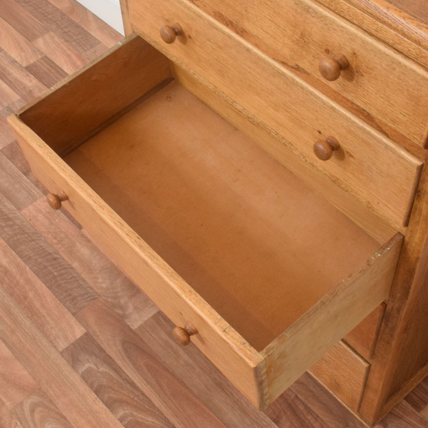 Restored Oak Chest of Drawers