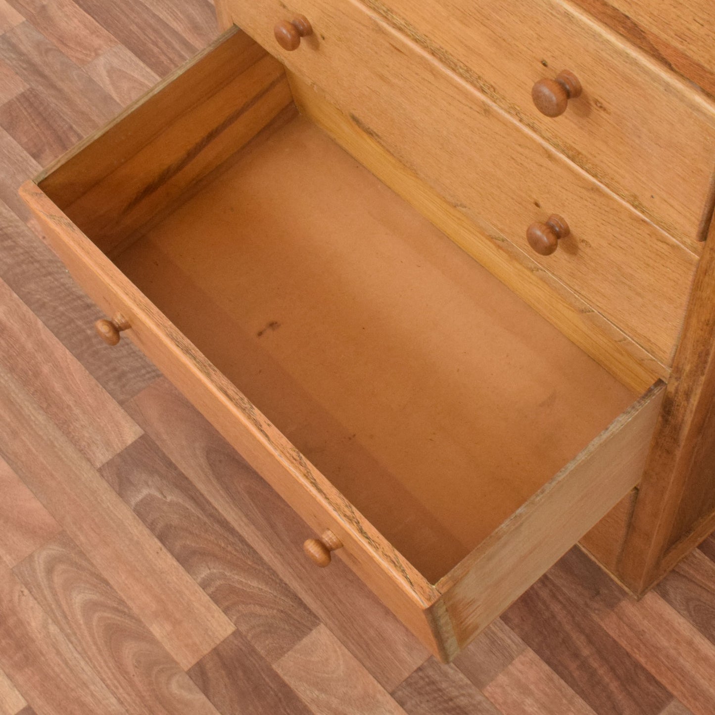Restored Oak Chest of Drawers