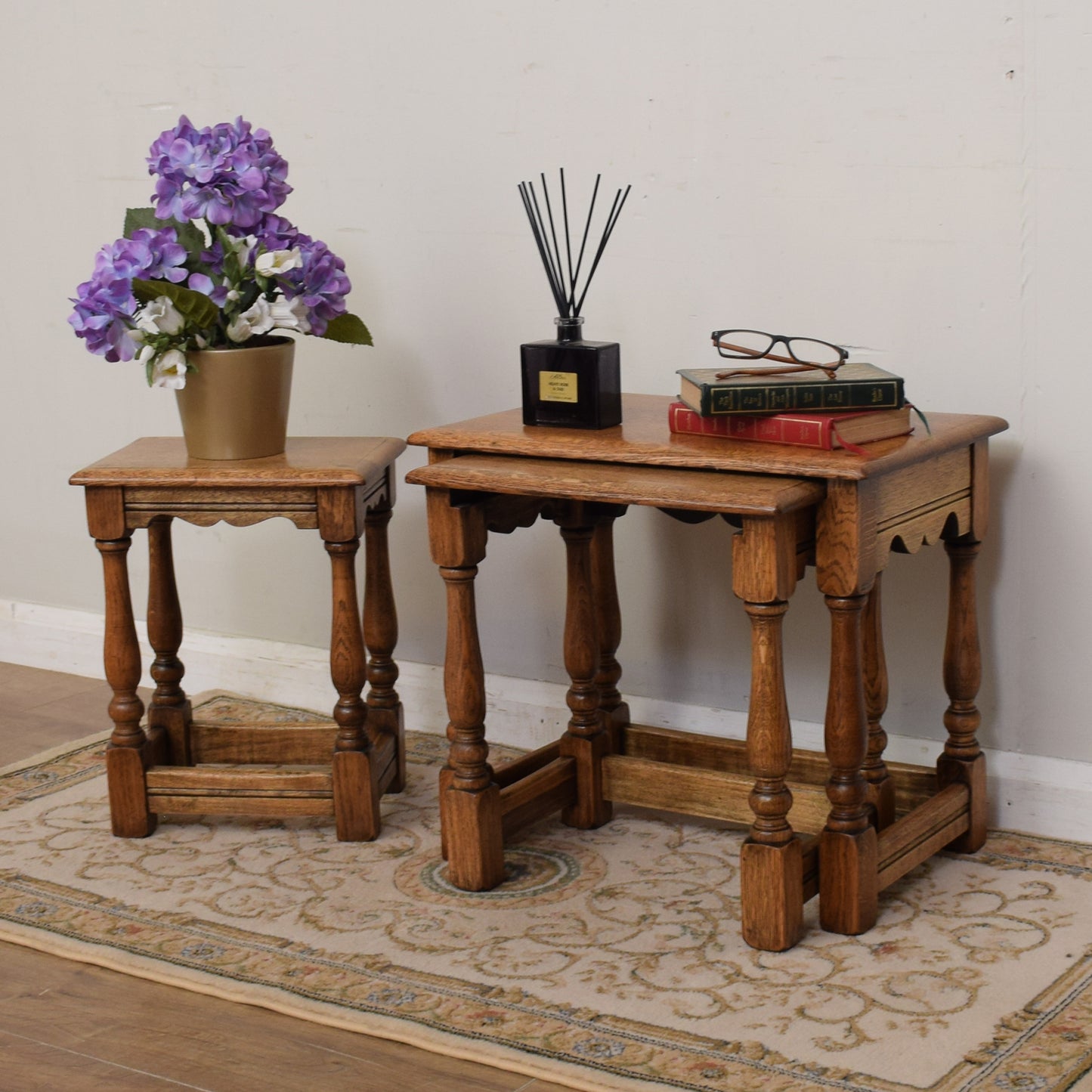 Oak Nest of Tables