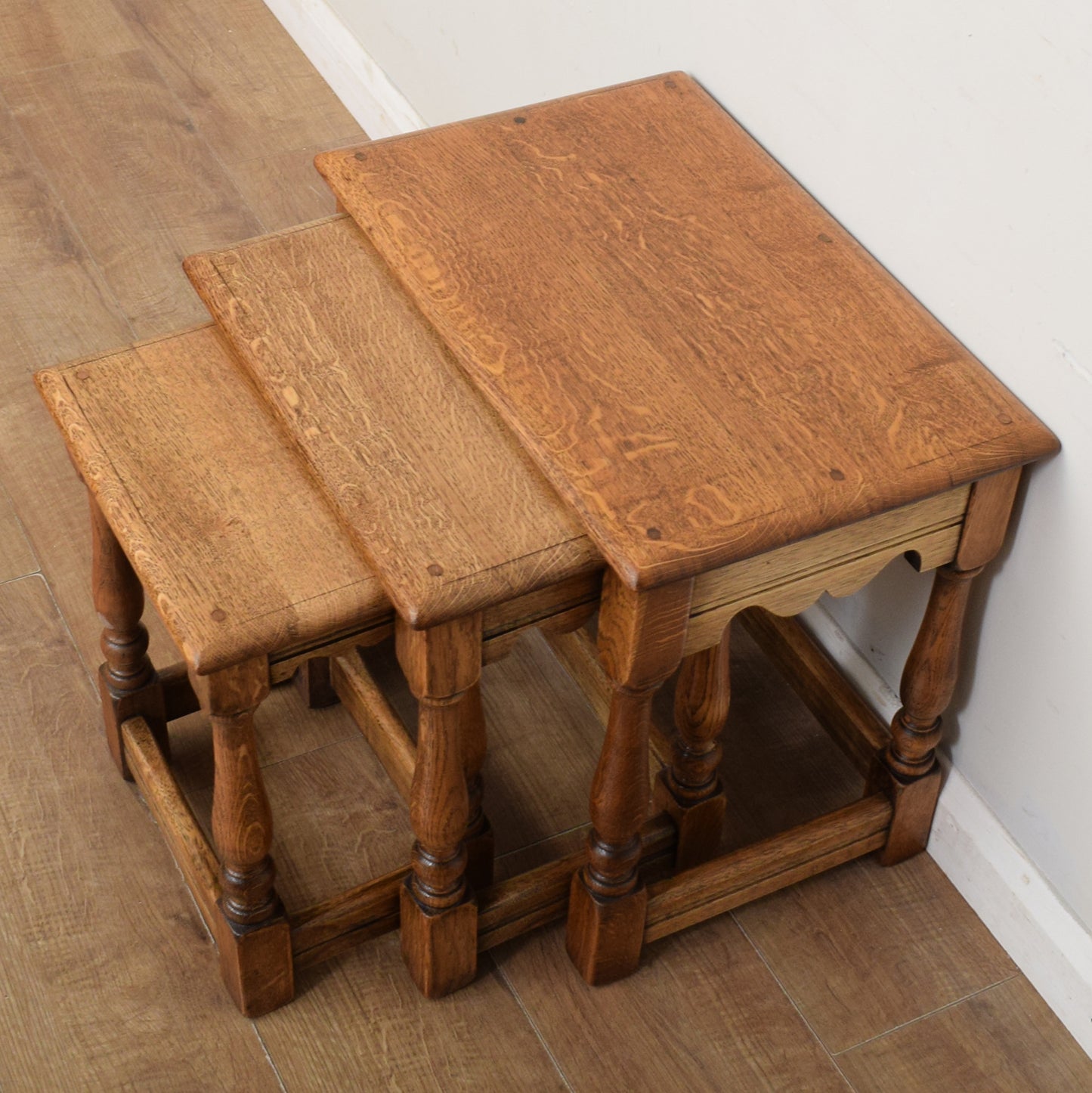 Oak Nest of Tables