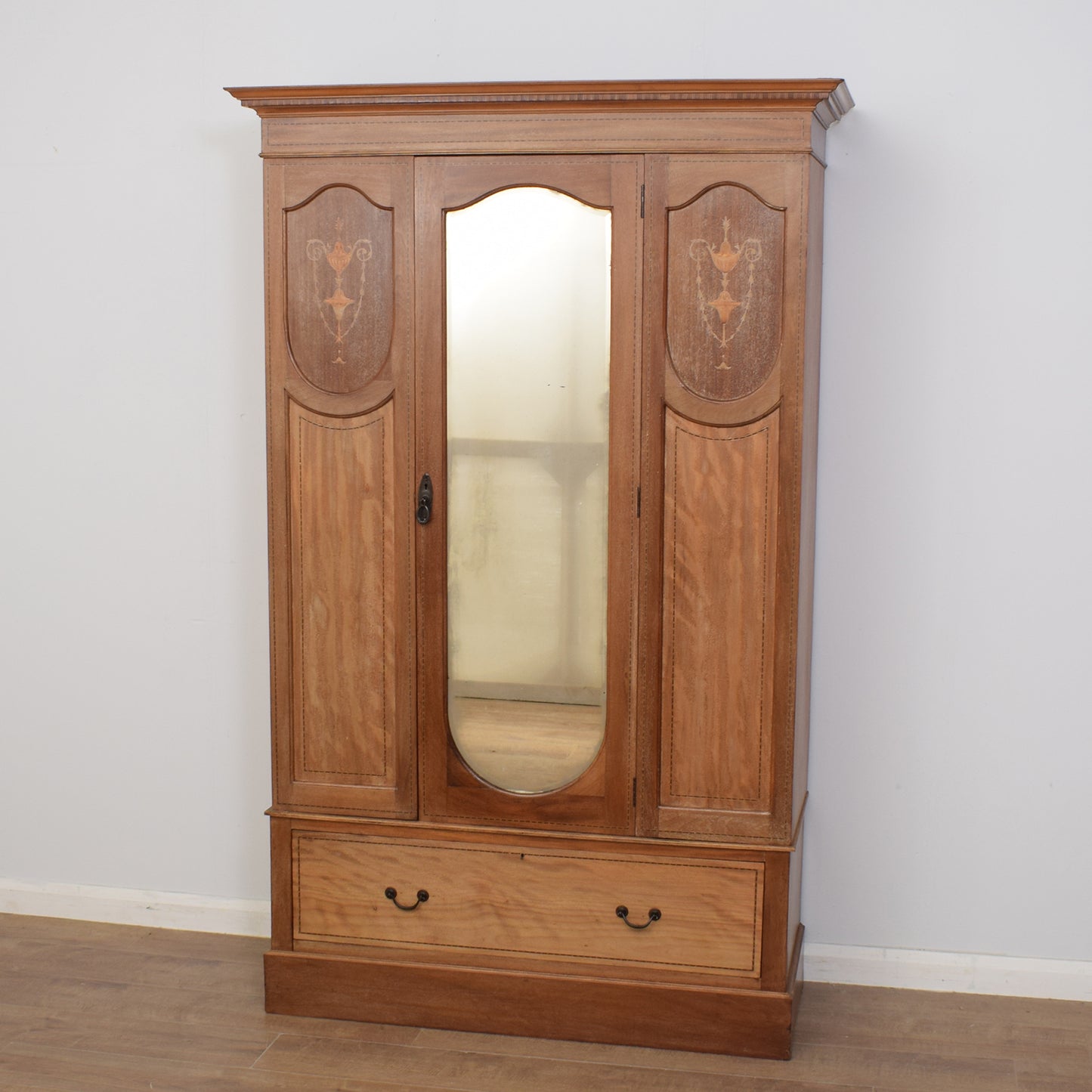 Restored Mahogany Hallrobe