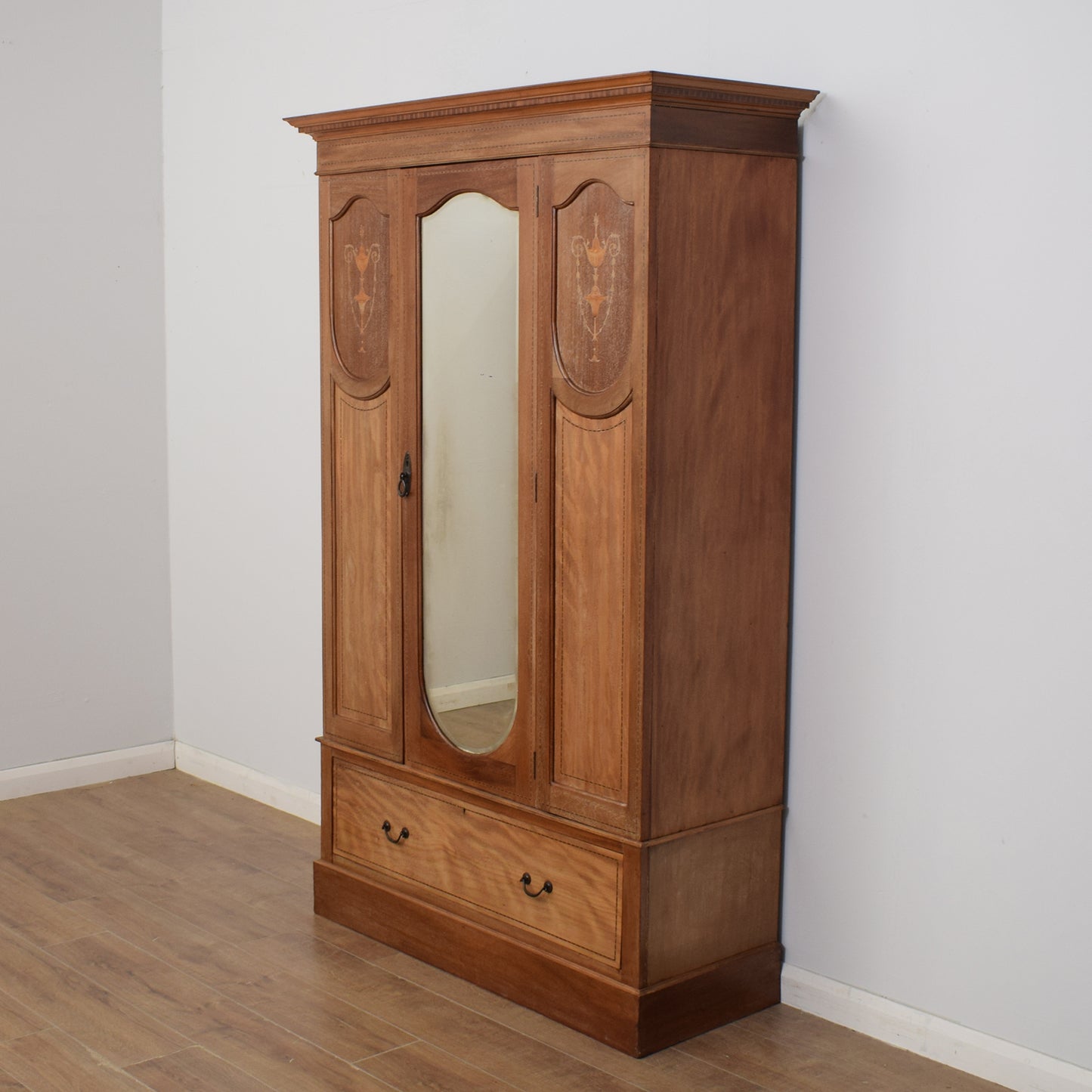 Restored Mahogany Hallrobe