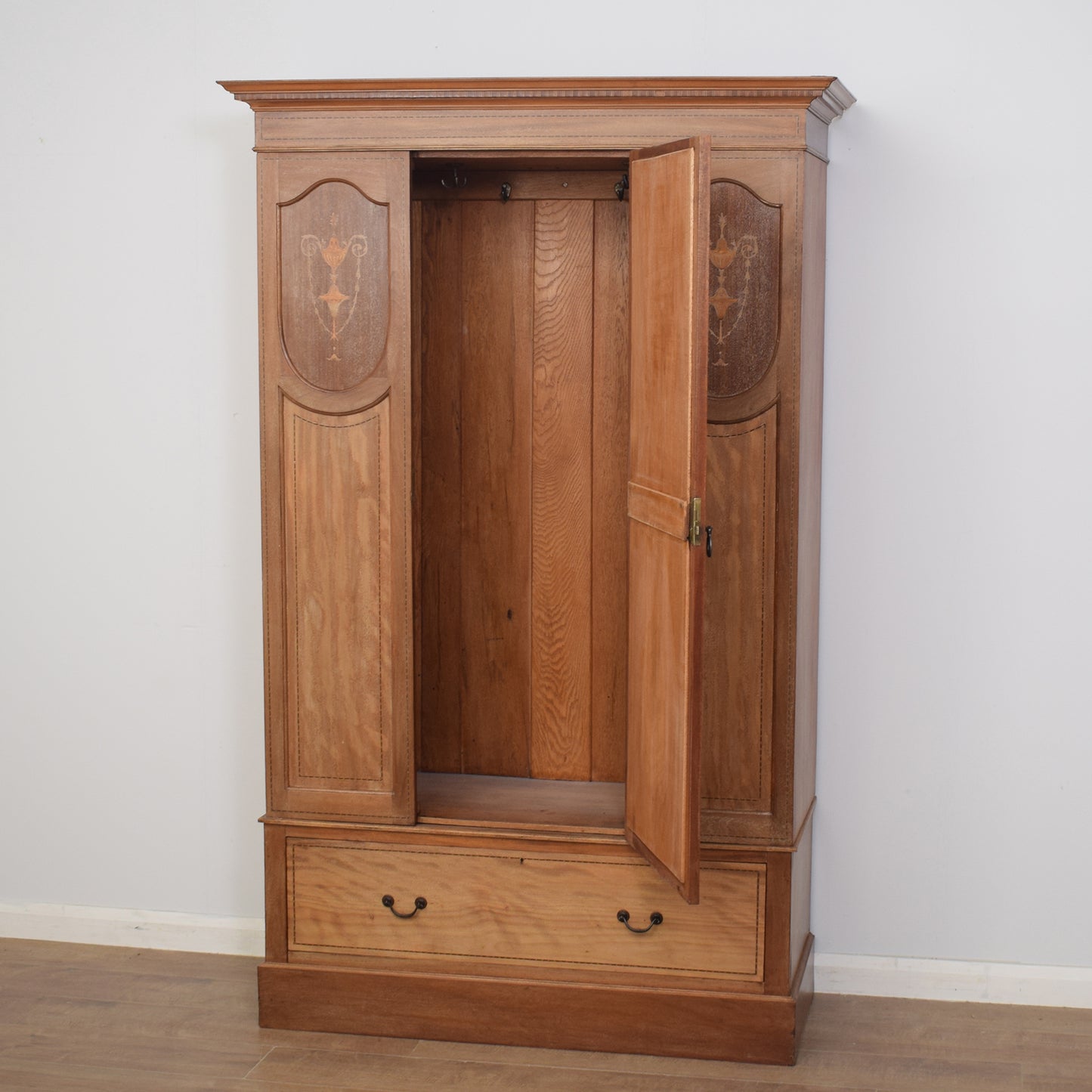 Restored Mahogany Hallrobe