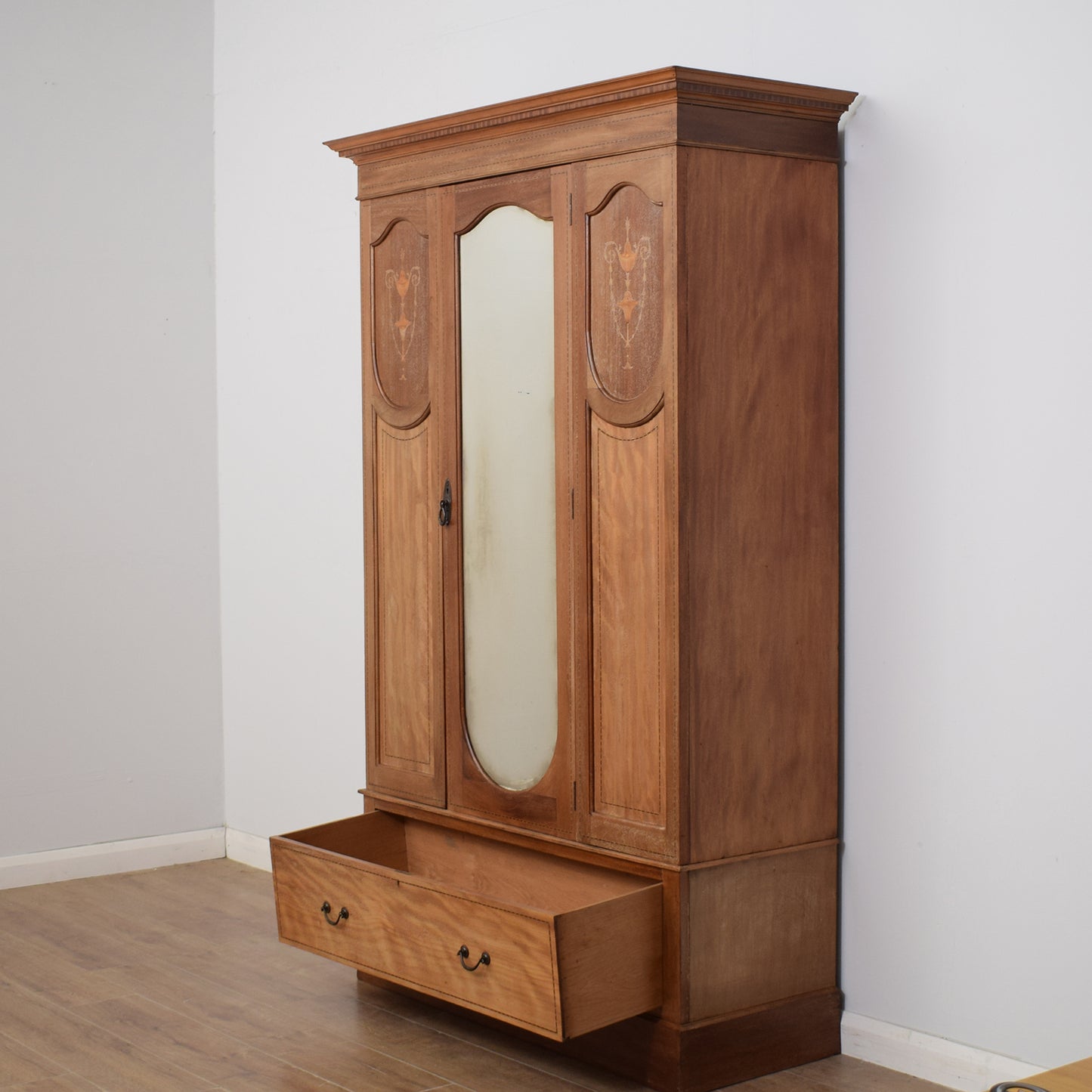 Restored Mahogany Hallrobe