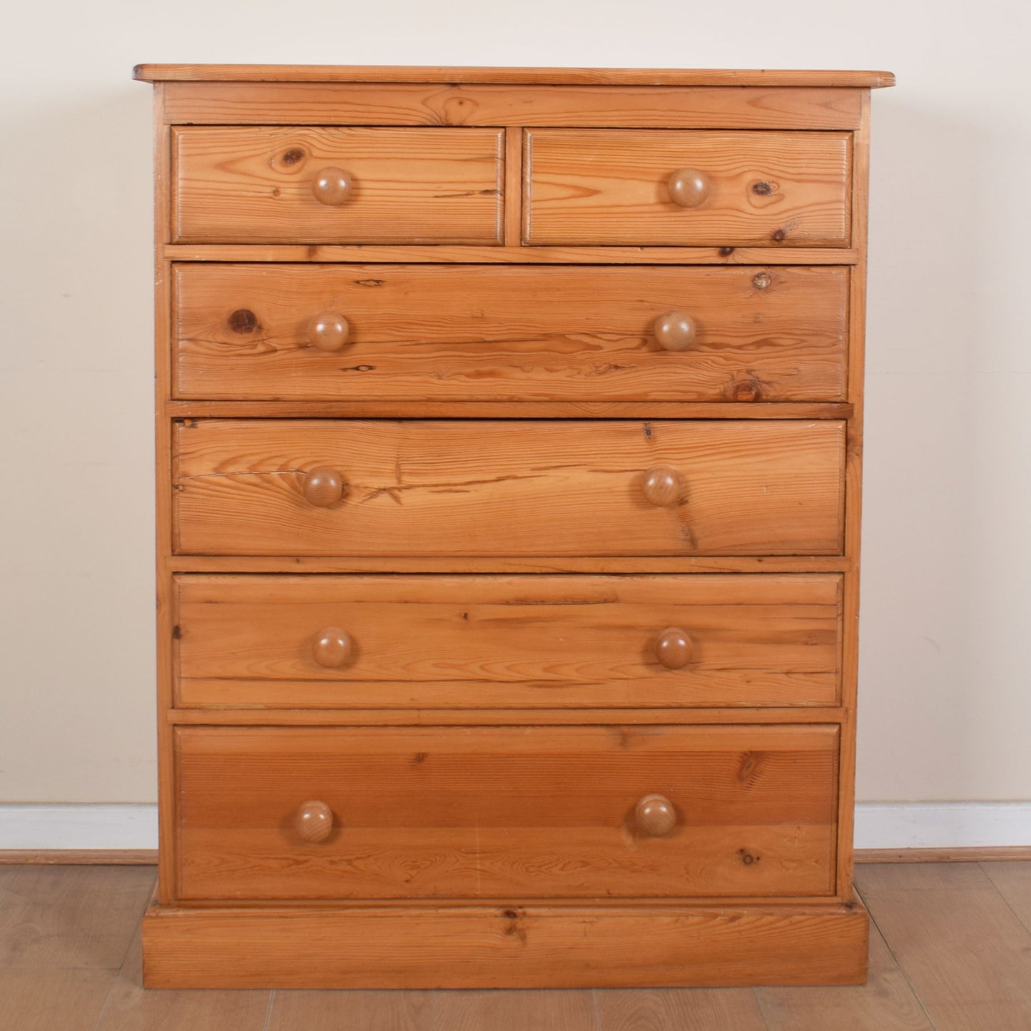 Large Pine Chest of Drawers