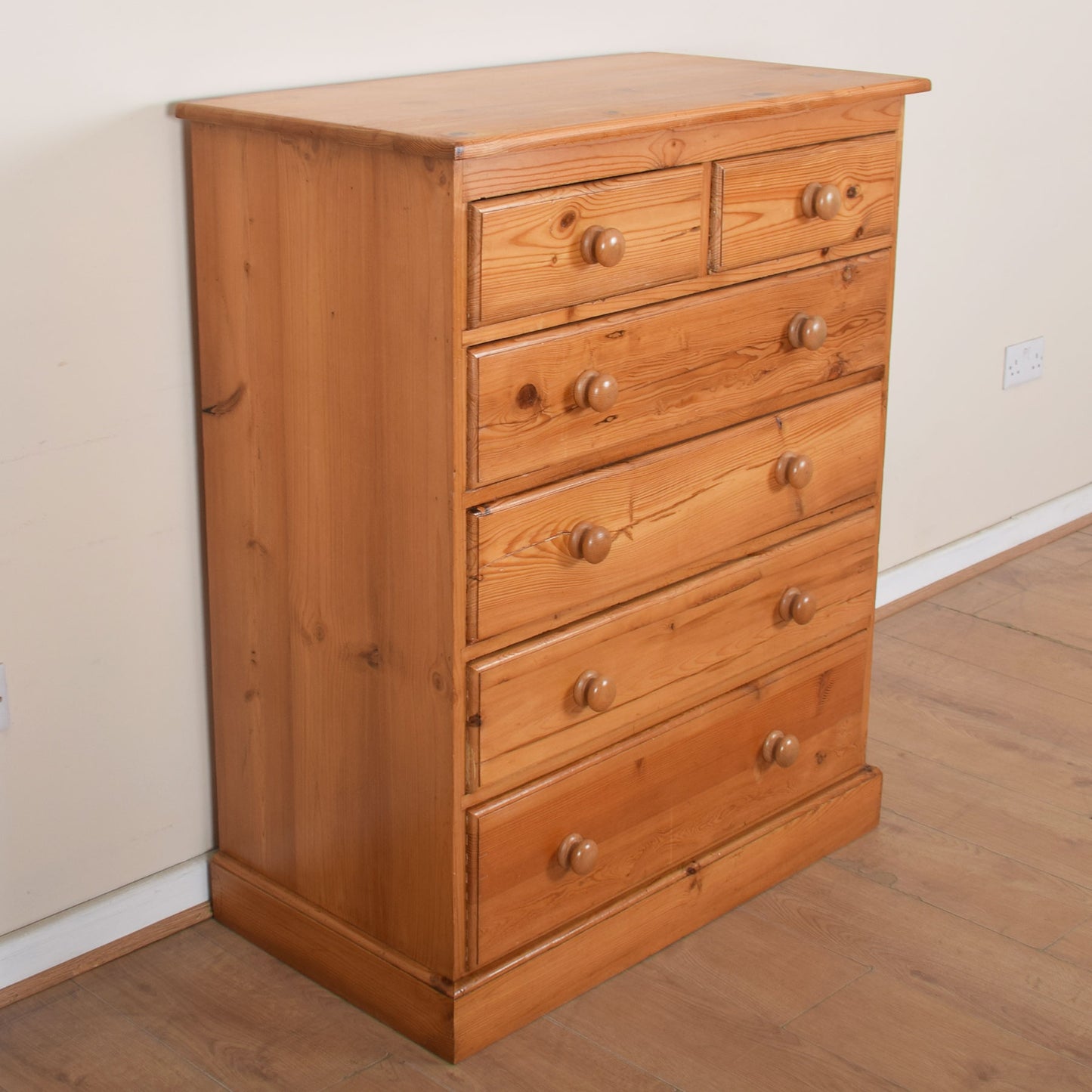 Large Pine Chest of Drawers
