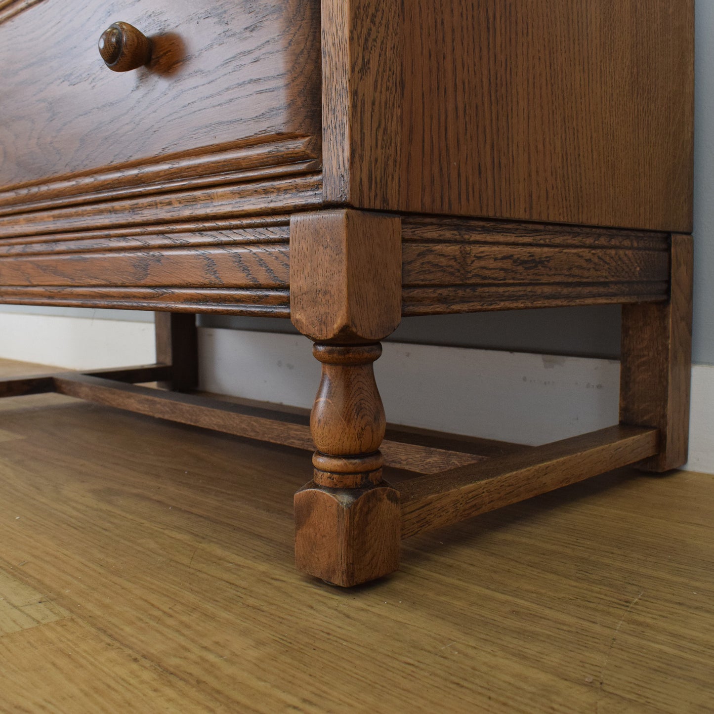 Vintage Oak Bureau