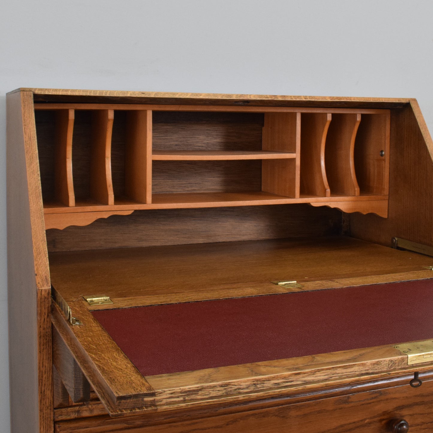 Vintage Oak Bureau