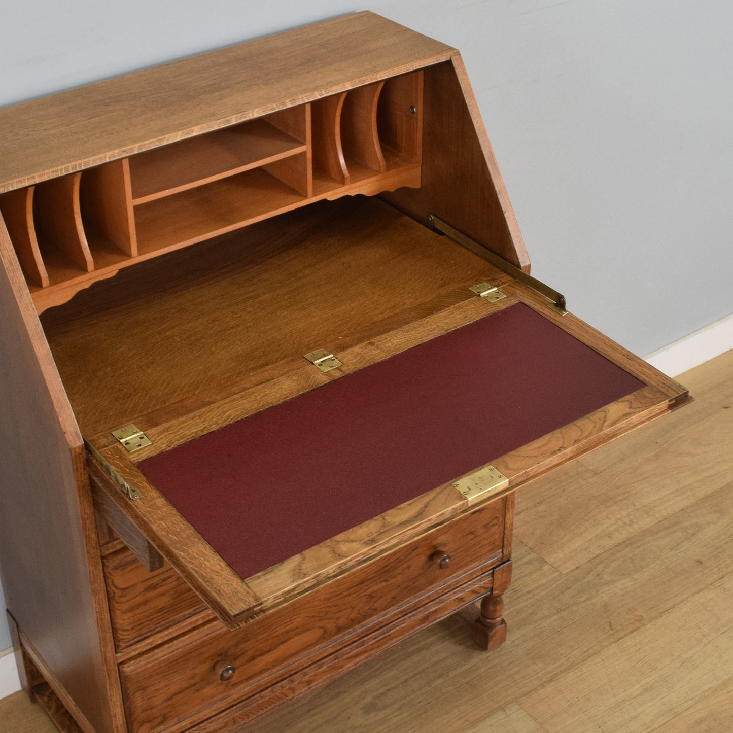 Vintage Oak Bureau