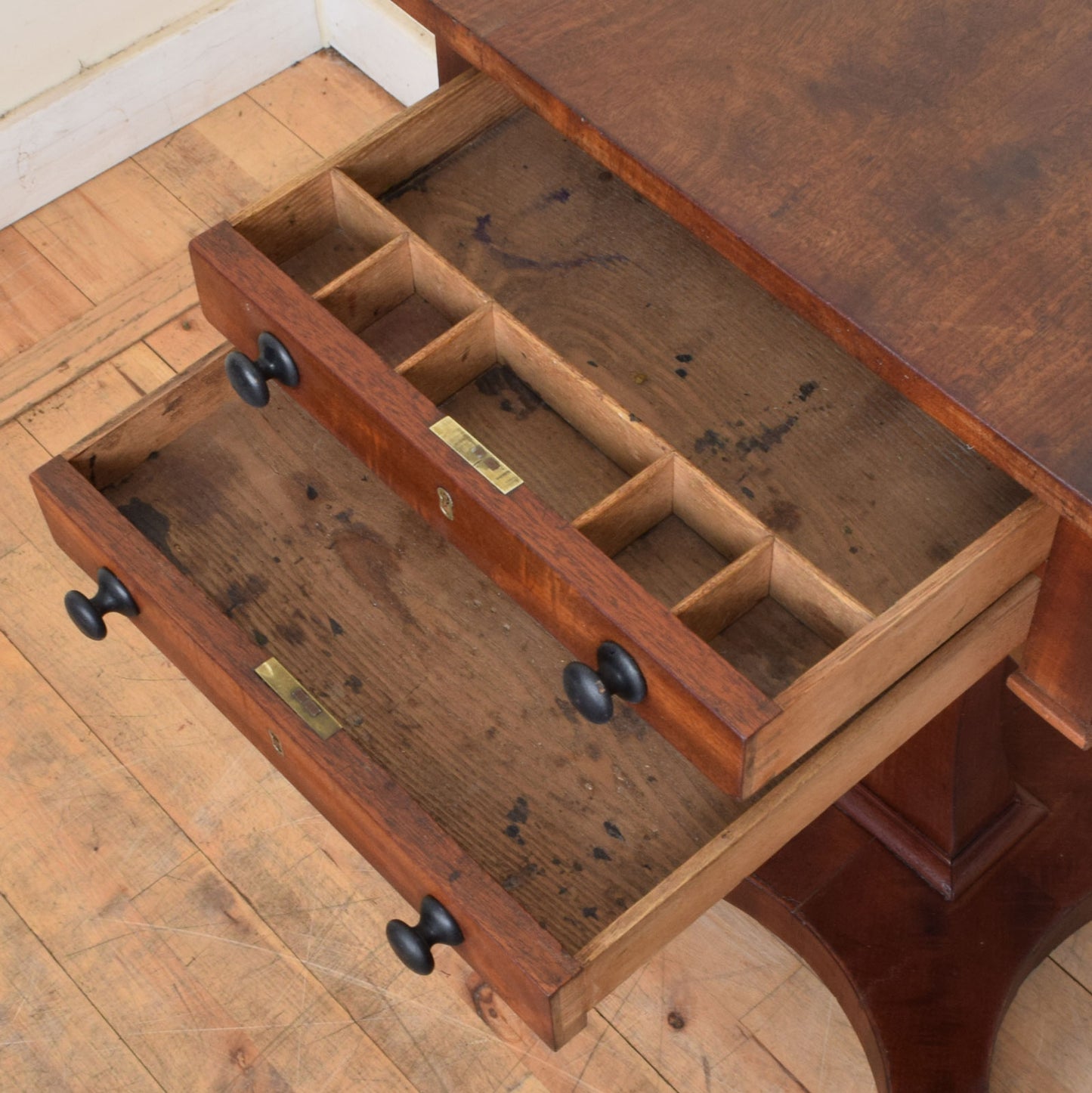 Georgian Mahogany Secretaire