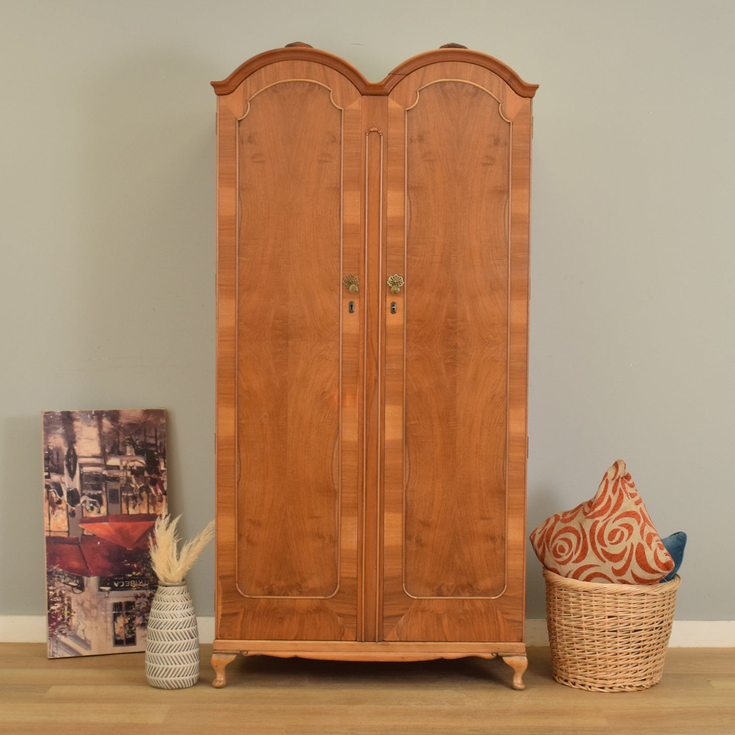 Restored Dome-Top Wardrobe
