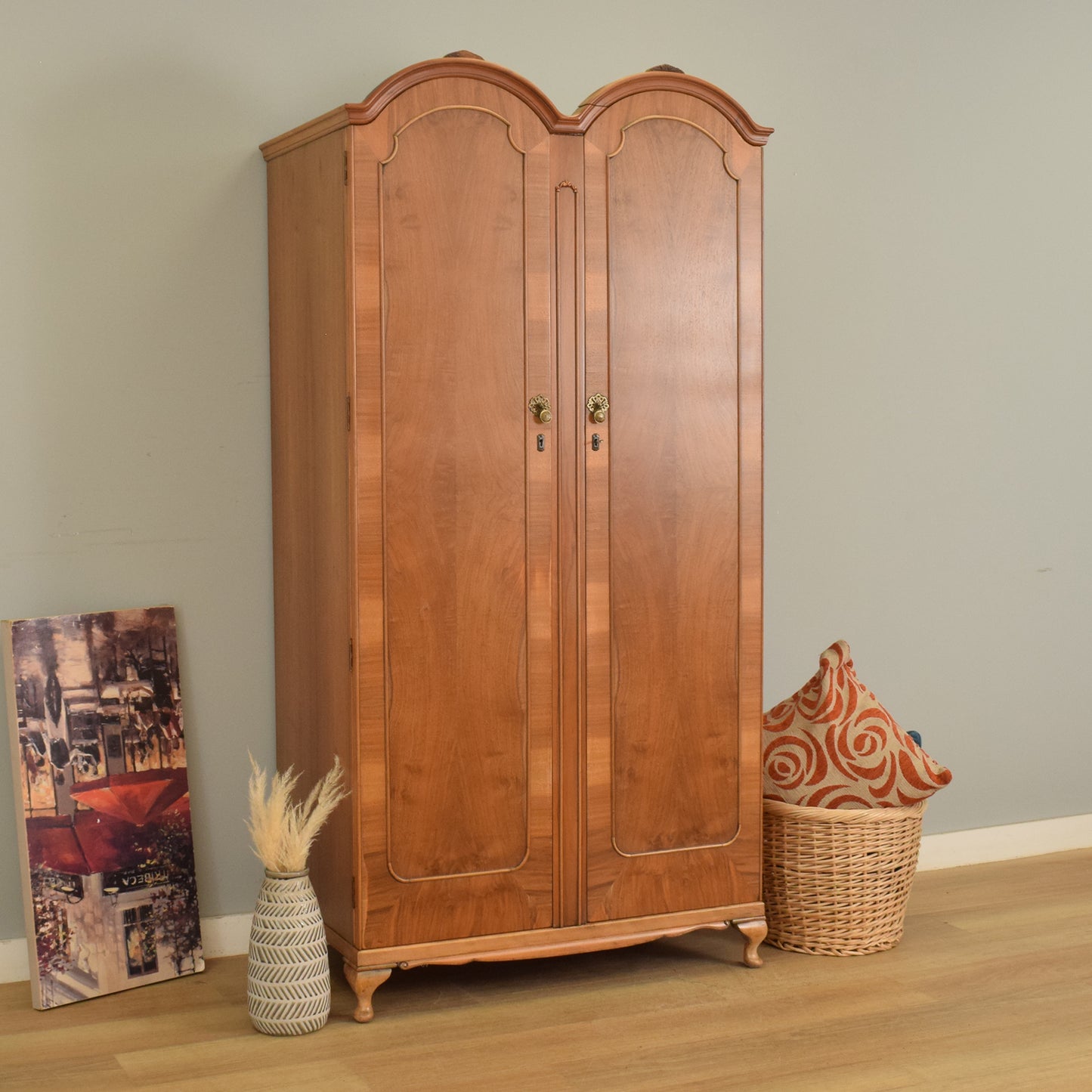 Restored Dome-Top Wardrobe