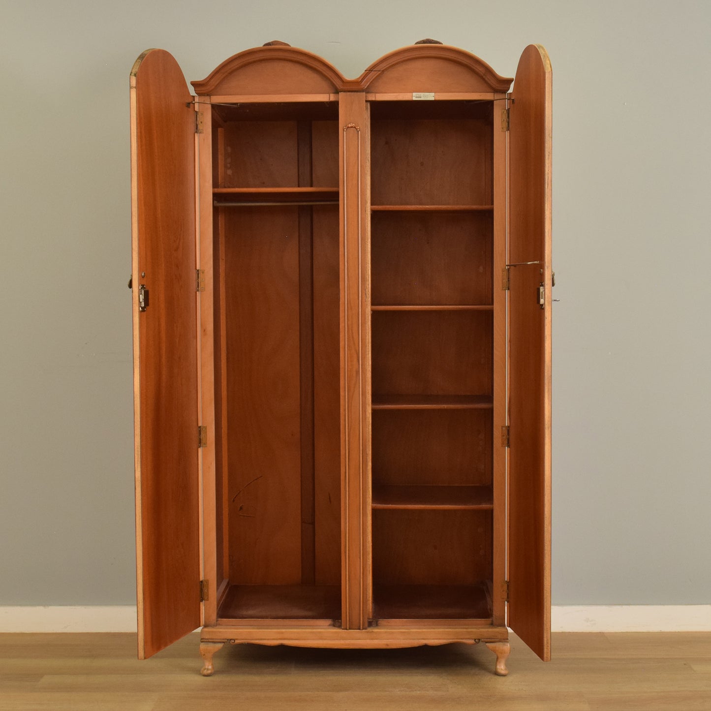 Restored Dome-Top Wardrobe