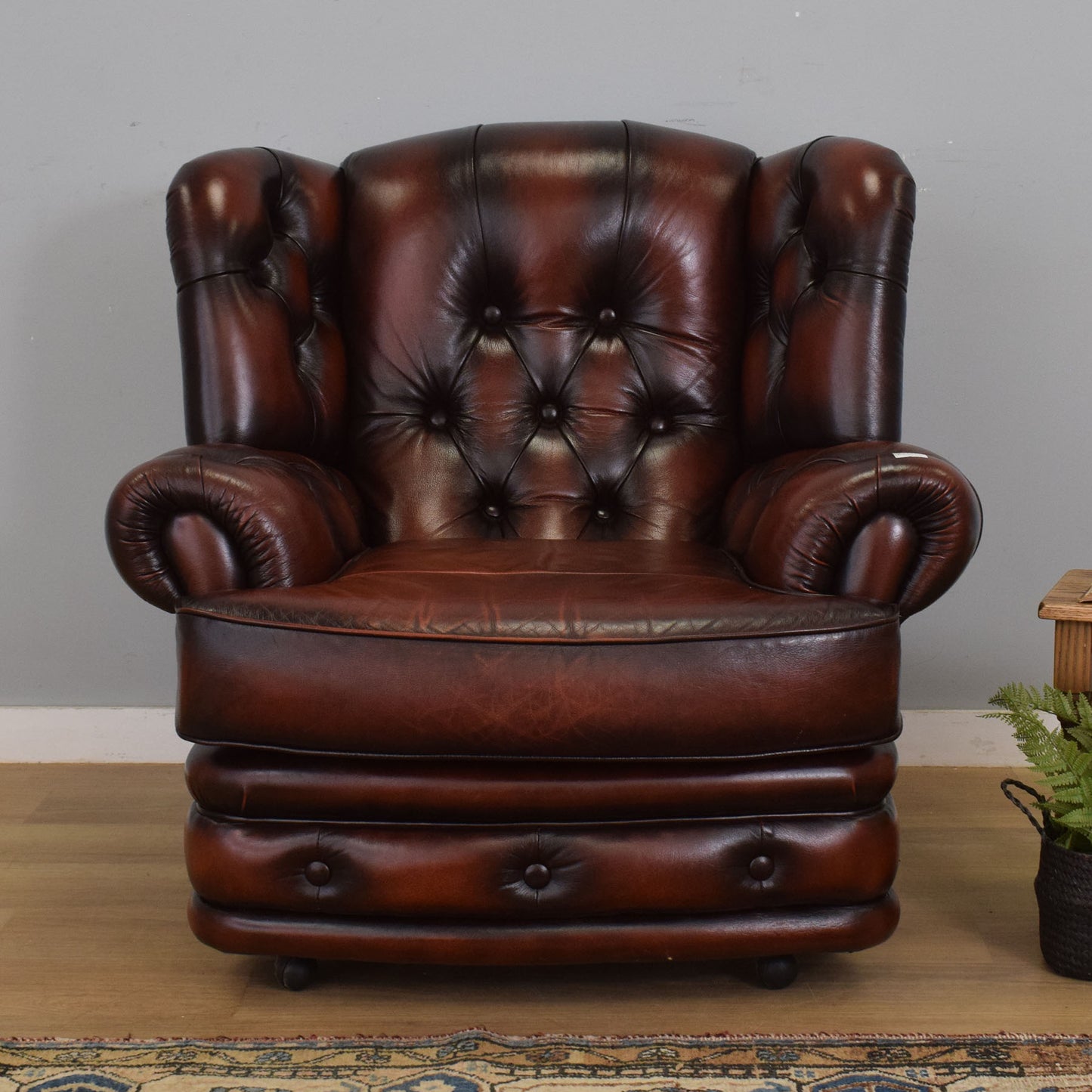Vintage Chesterfield Armchair