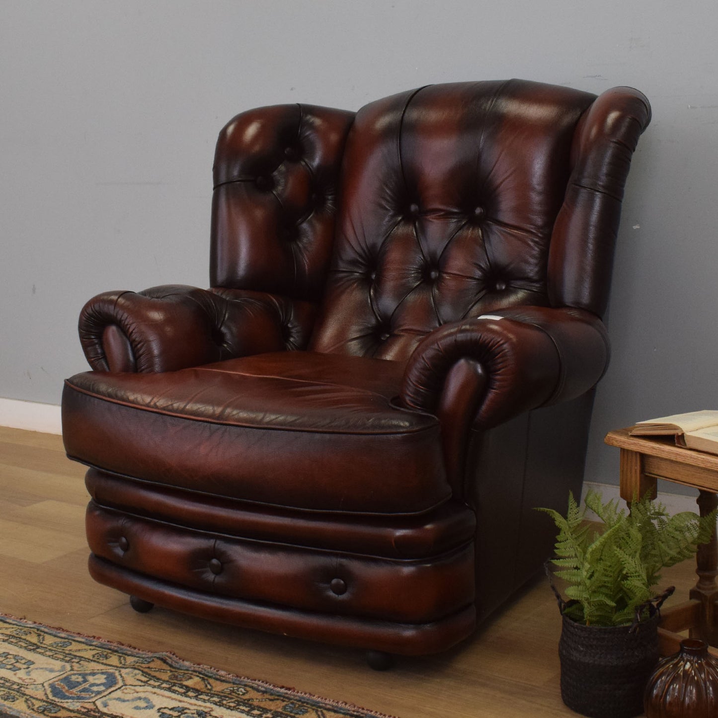 Vintage Chesterfield Armchair