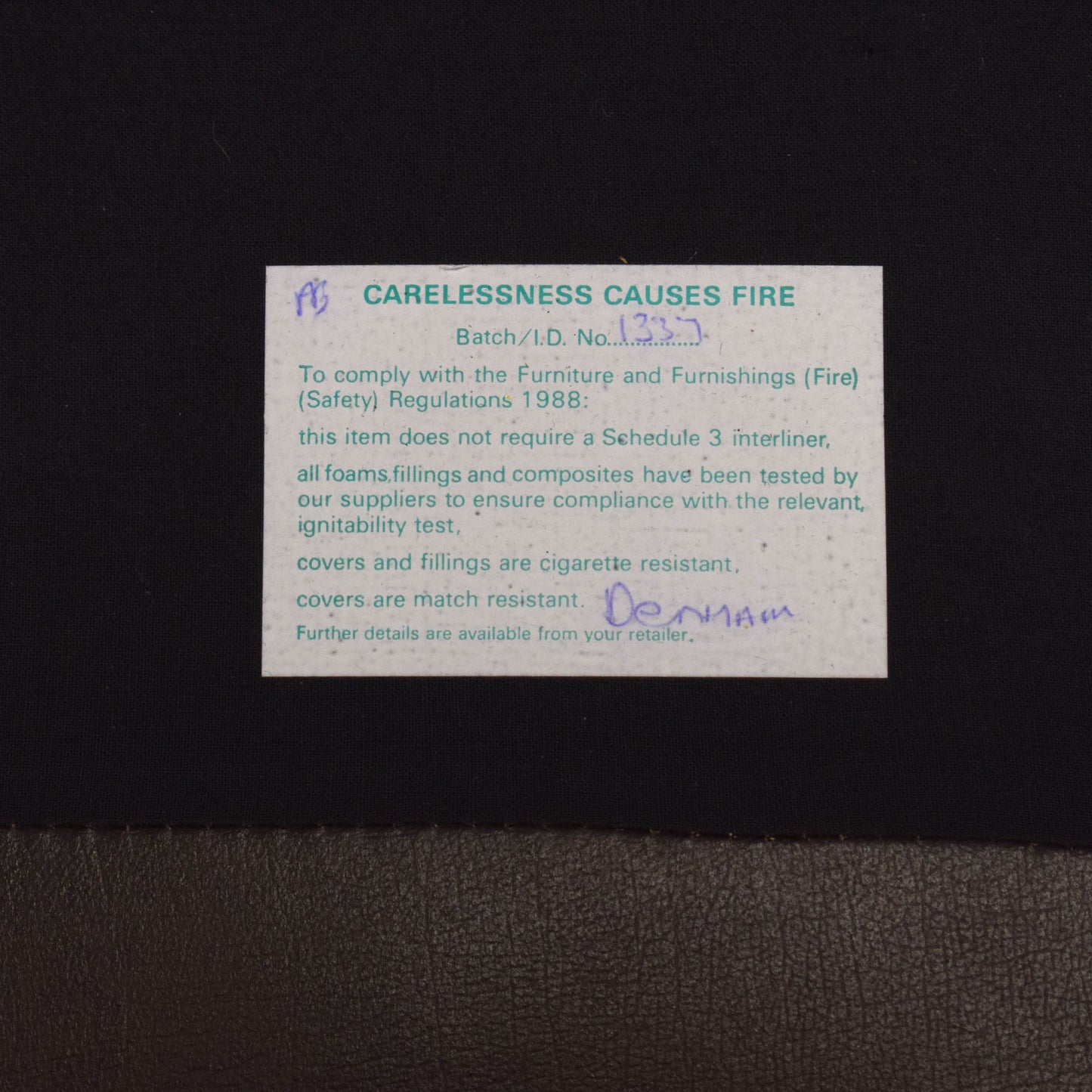 Vintage Chesterfield Armchair