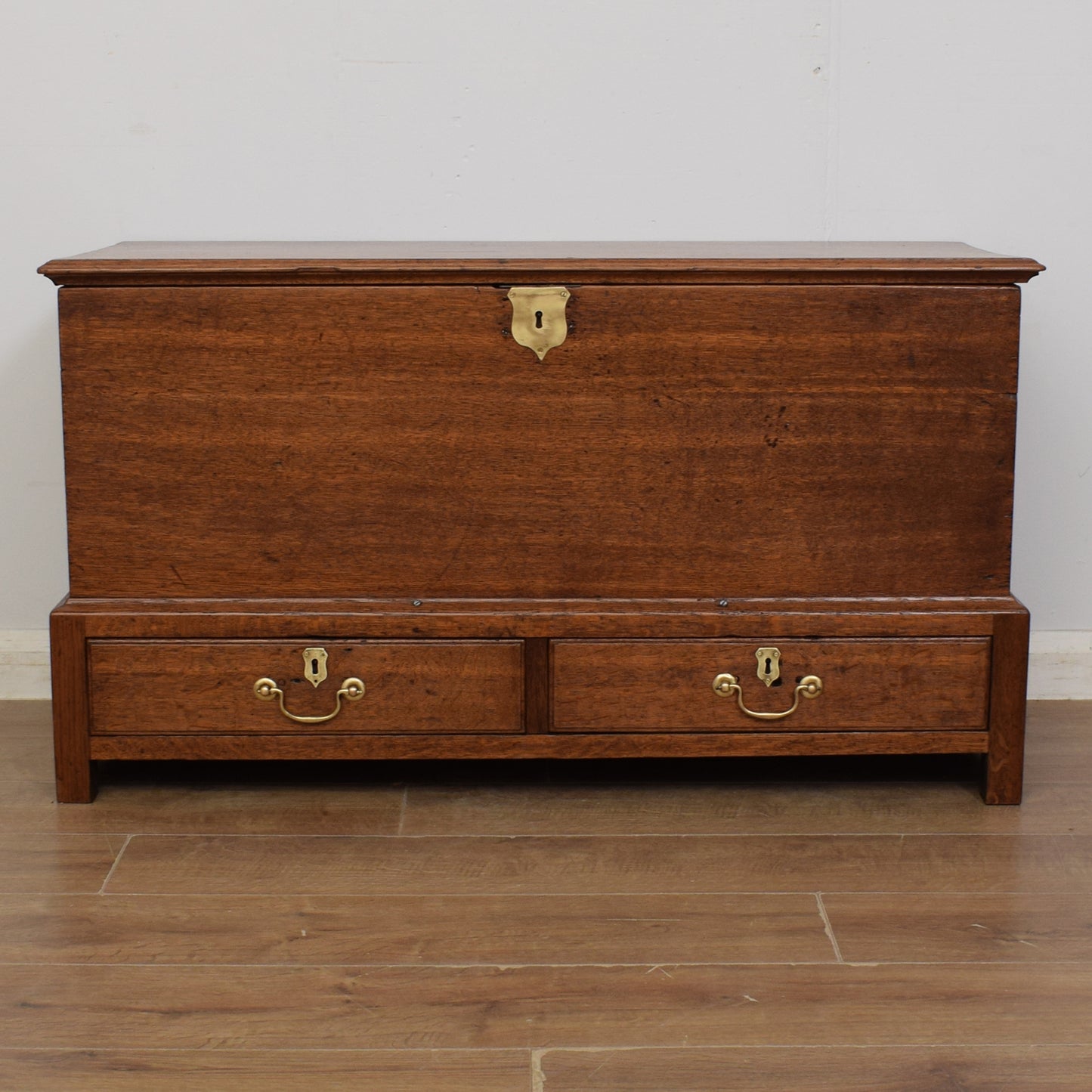 Vintage Oak Mule Chest