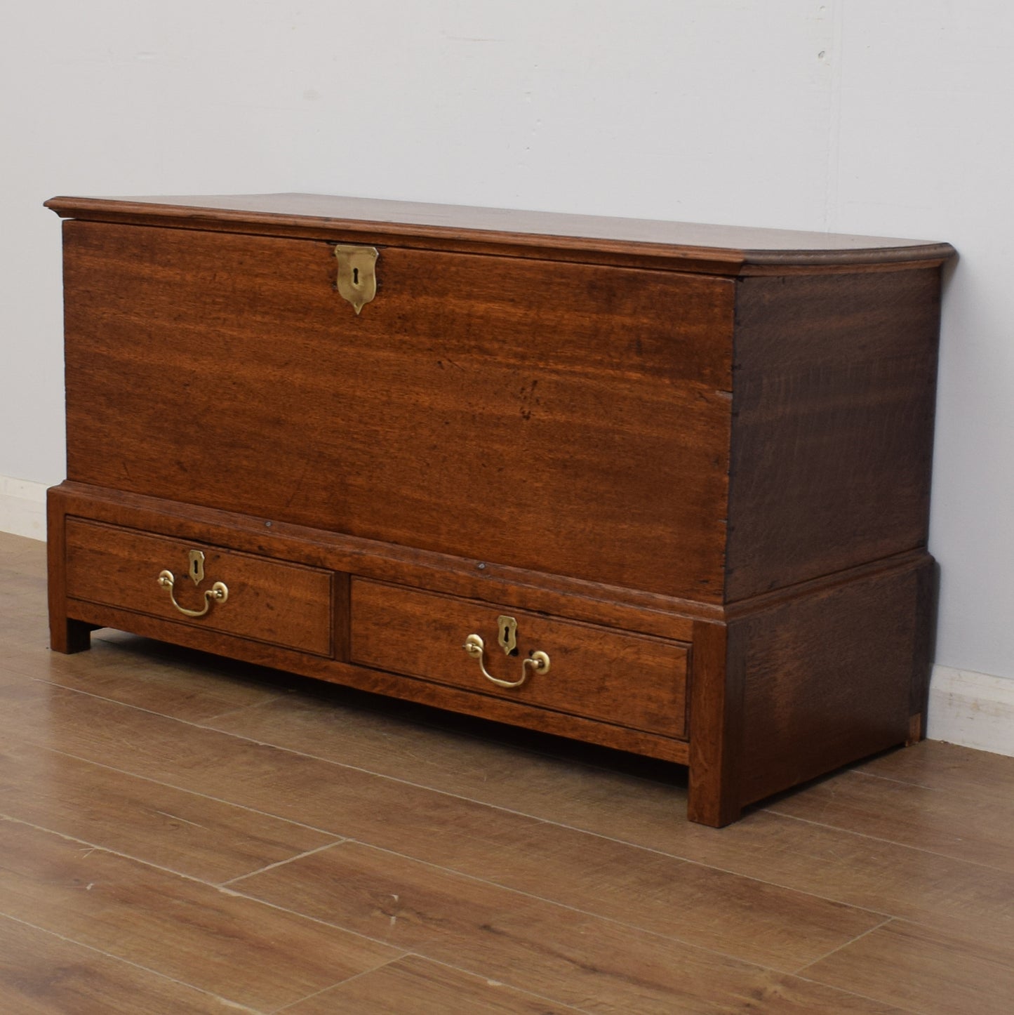 Vintage Oak Mule Chest