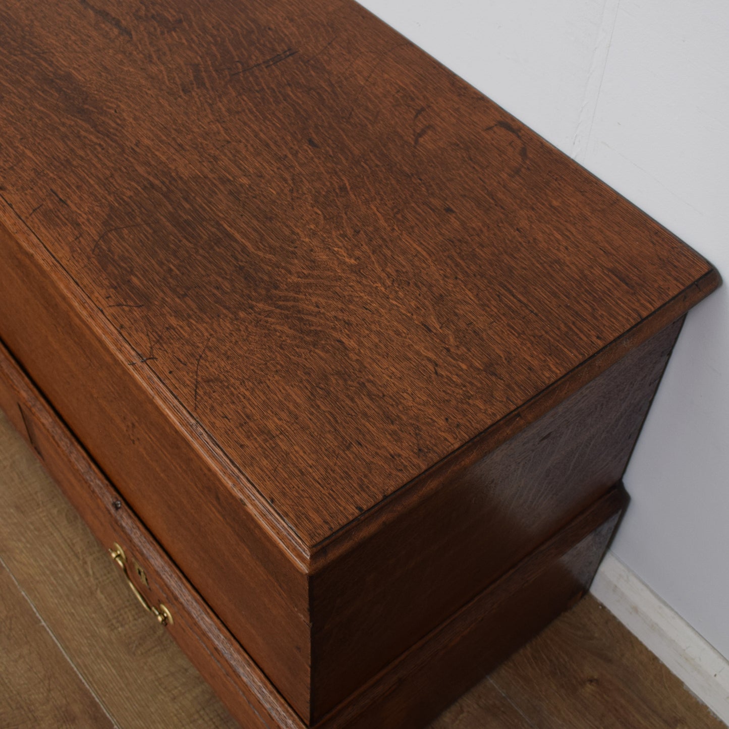Vintage Oak Mule Chest