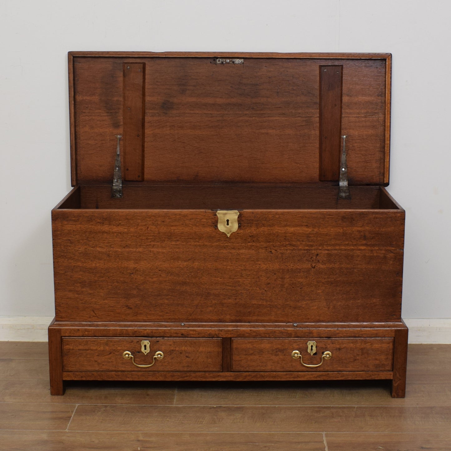 Vintage Oak Mule Chest