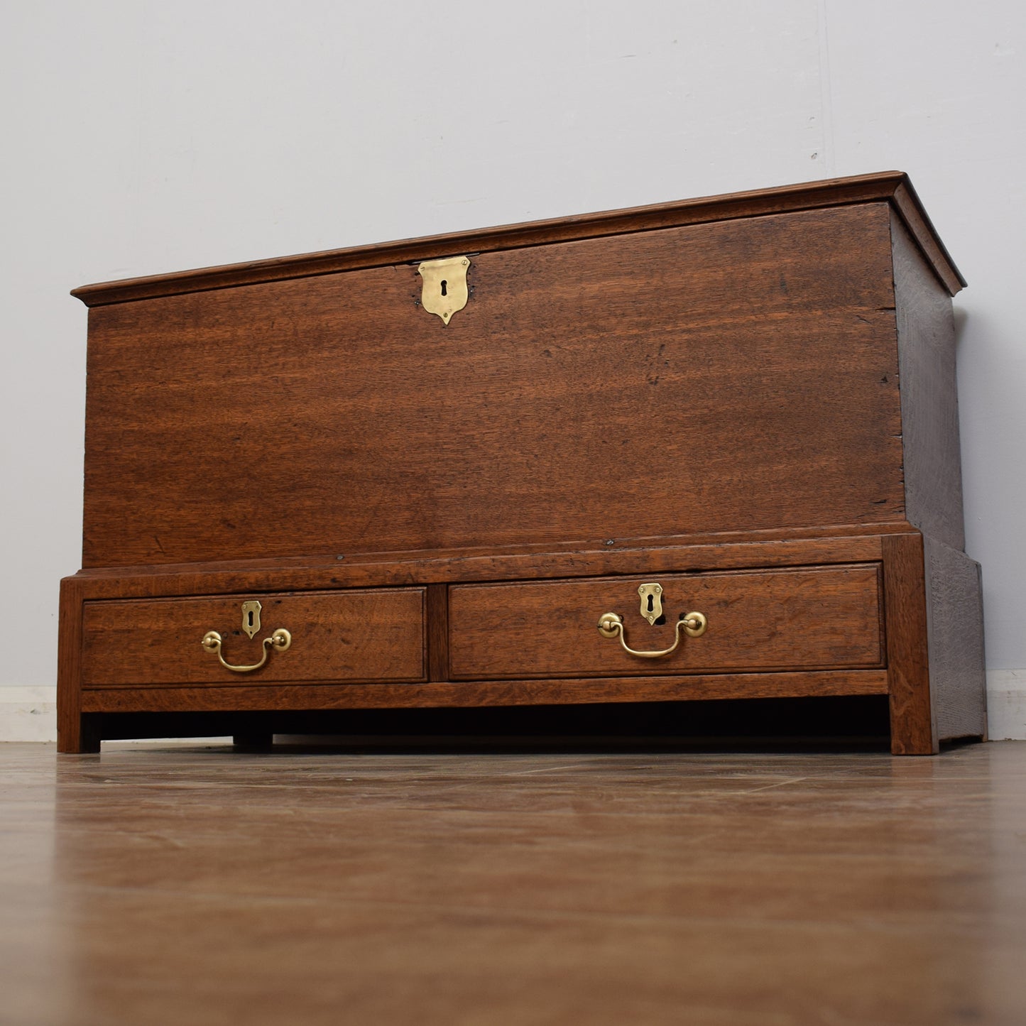 Vintage Oak Mule Chest