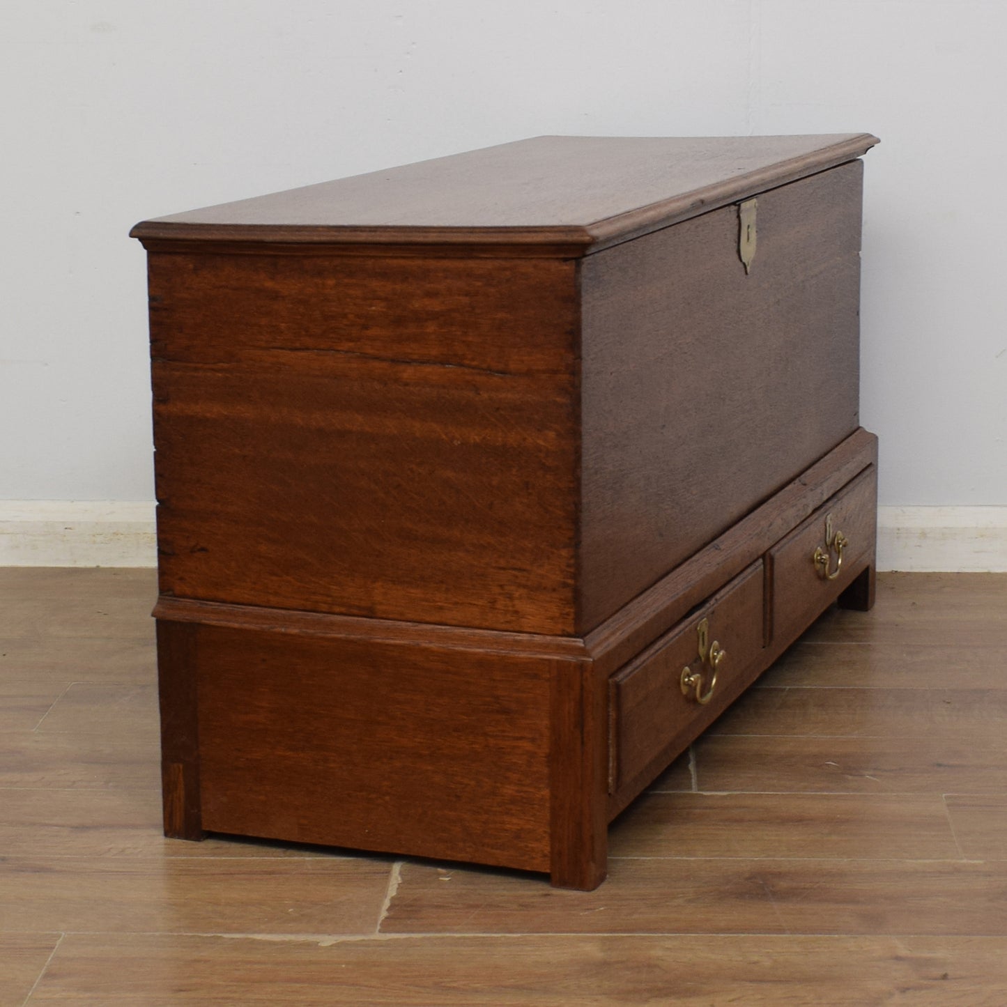 Vintage Oak Mule Chest