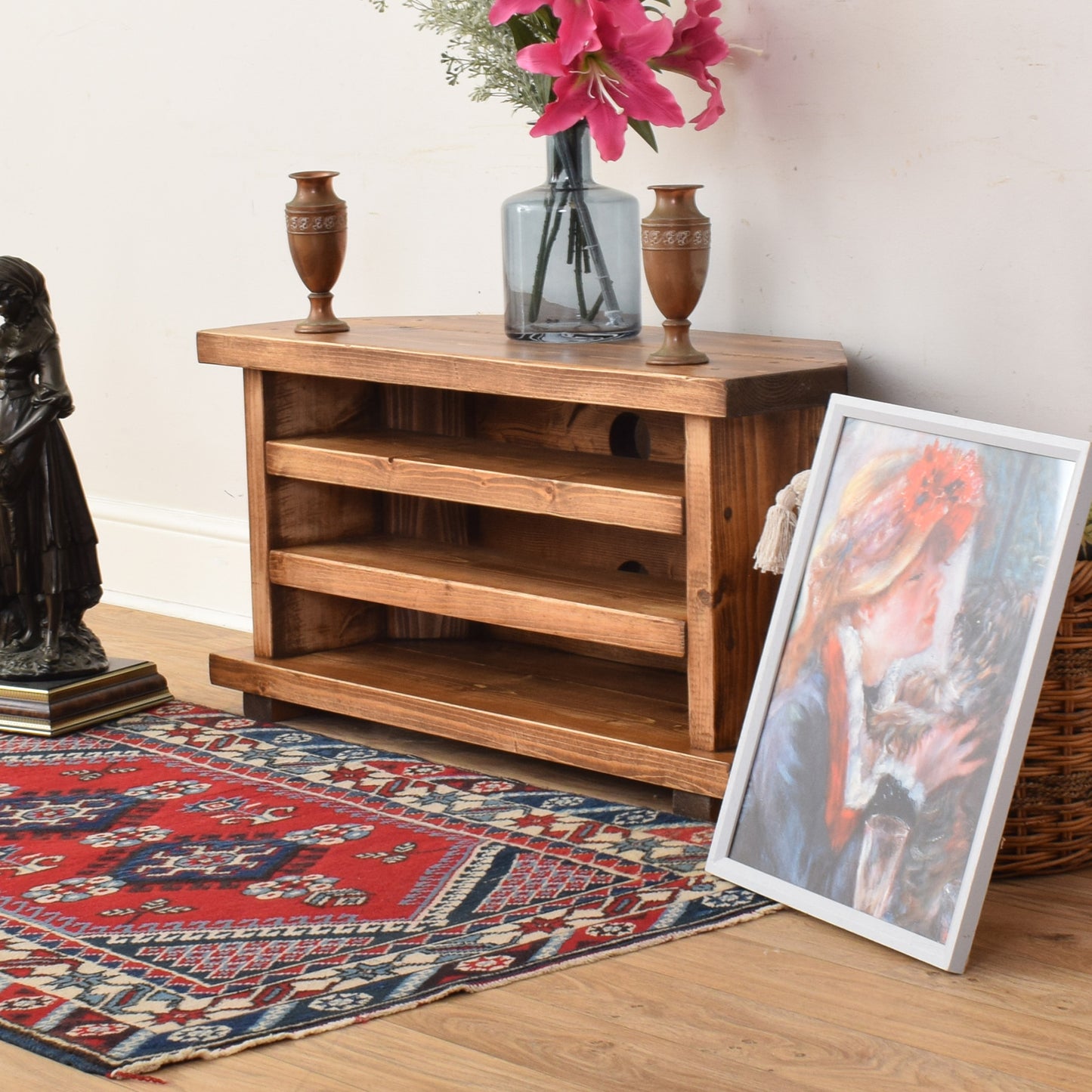 Pine TV Cabinet