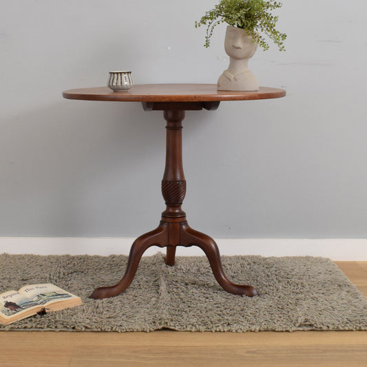 Restored Tilt-Top Table