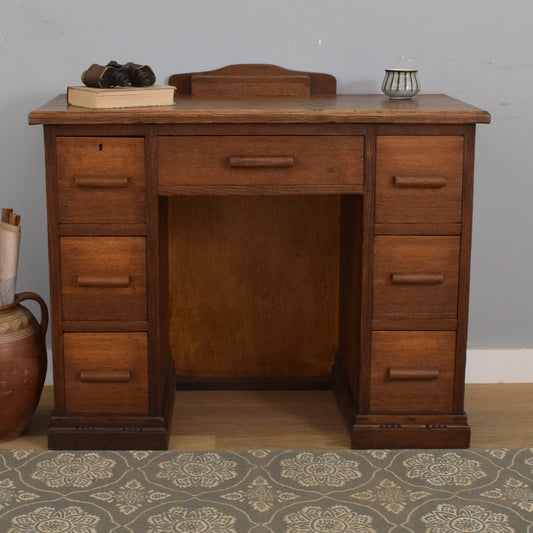 Rustic Oak Desk