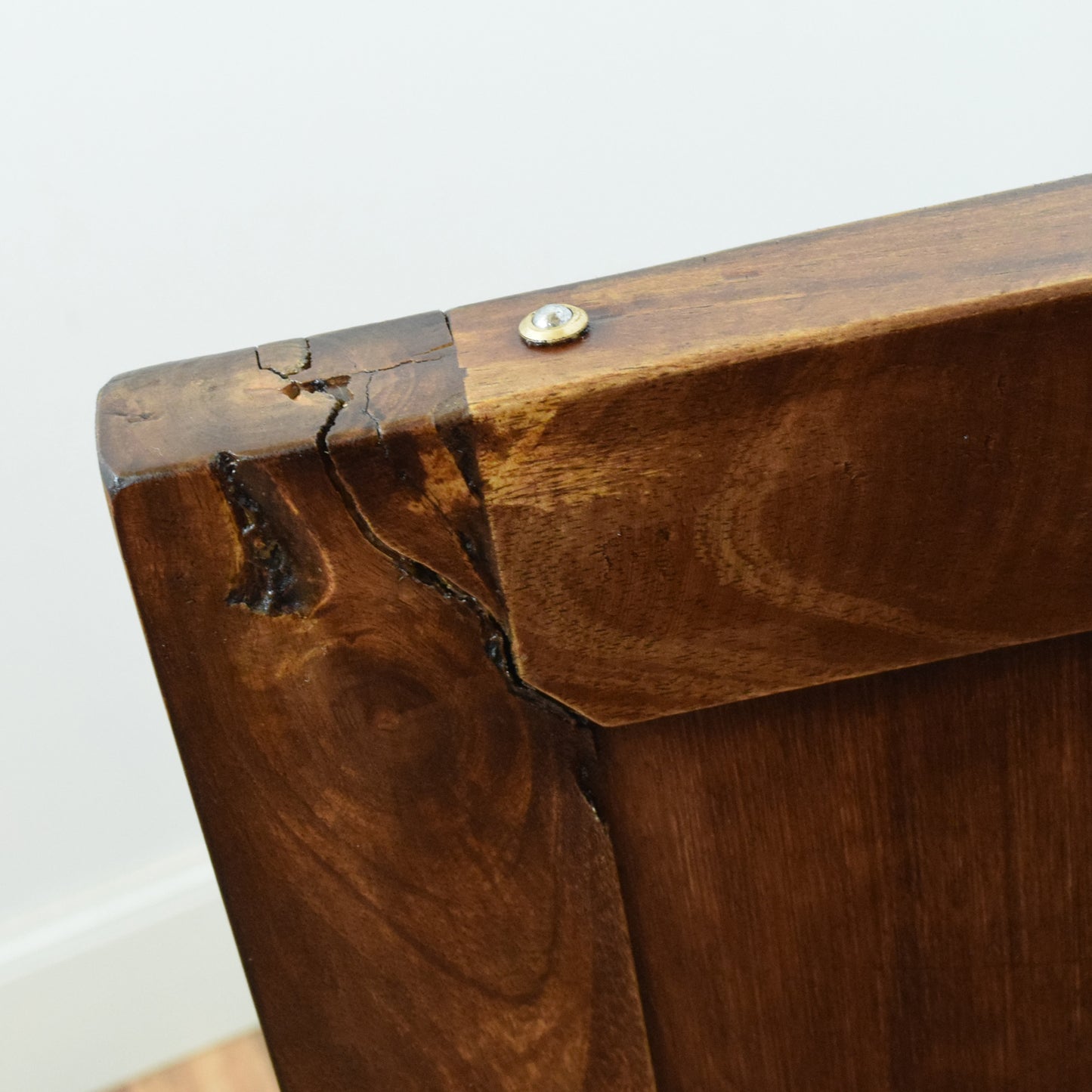 Carved mahogany bookcase
