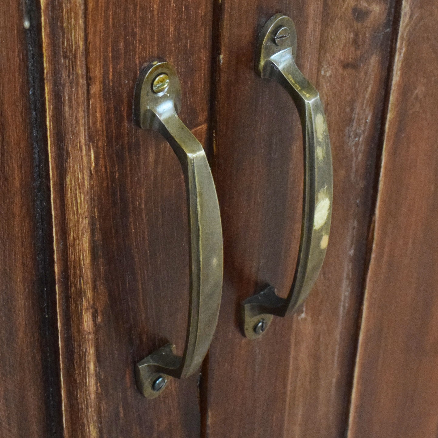 Carved mahogany bookcase