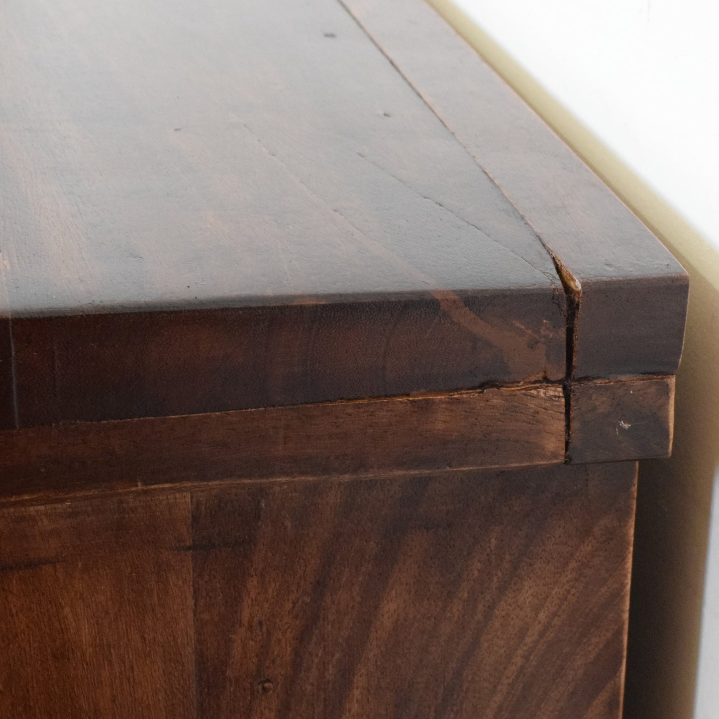Carved mahogany bookcase