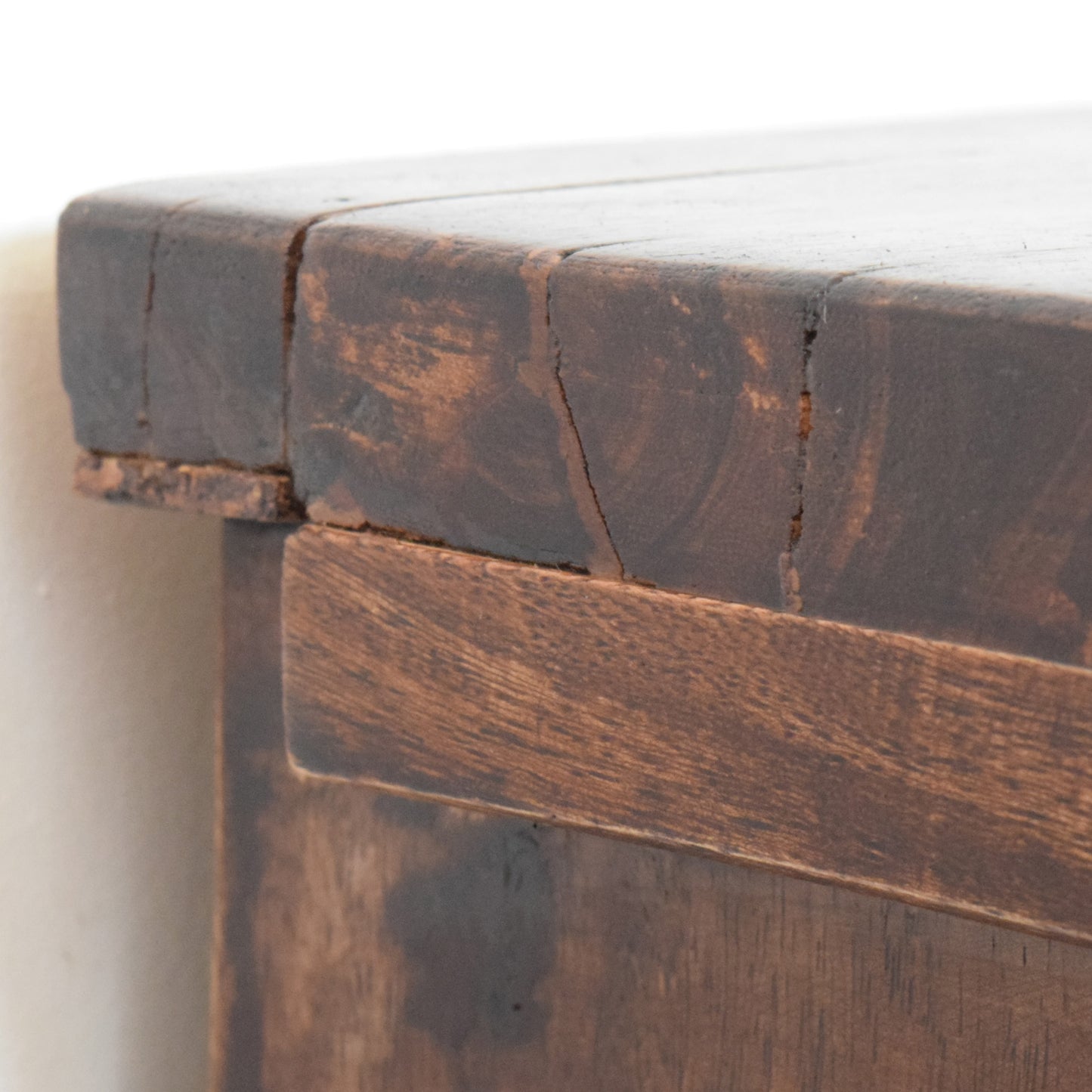 Carved mahogany bookcase