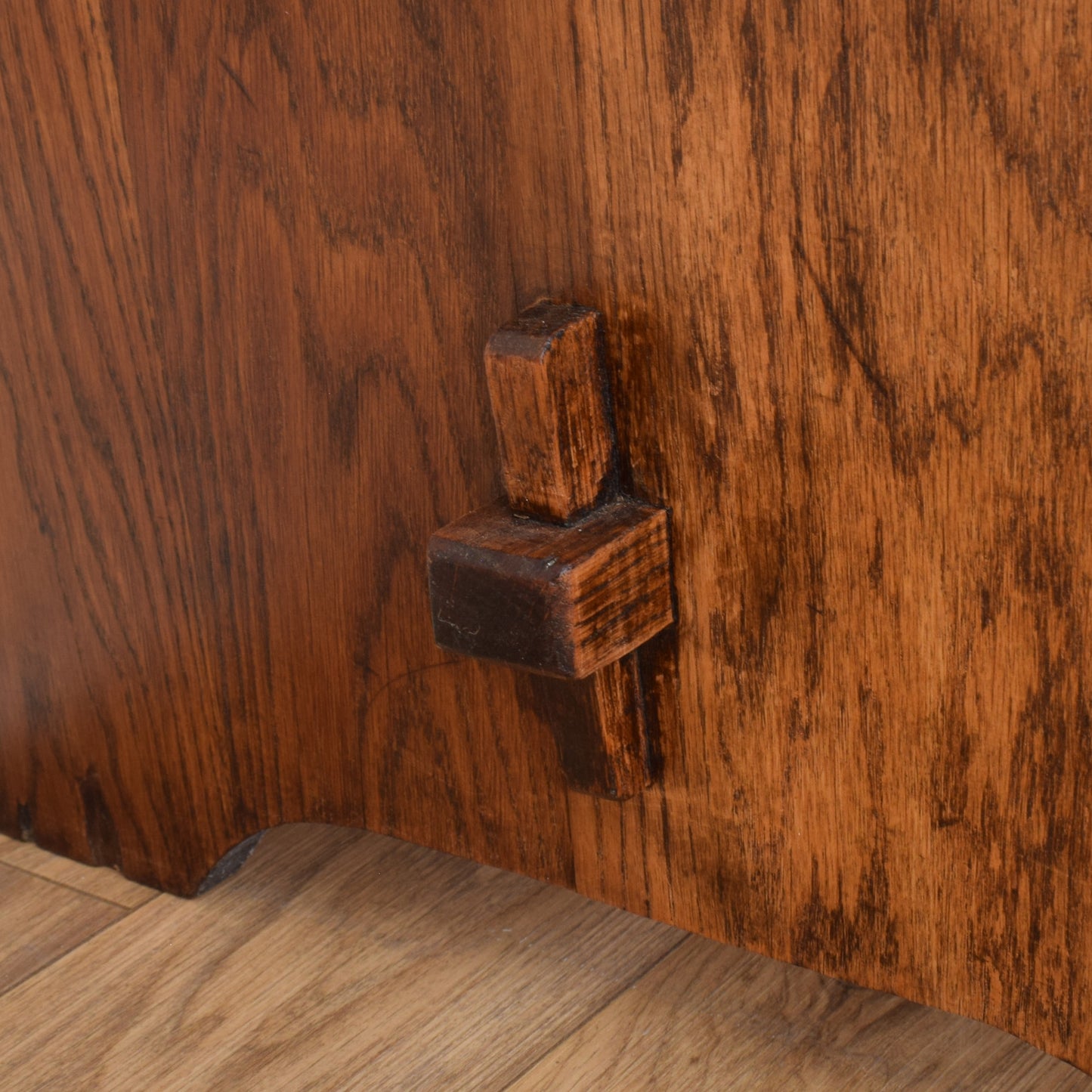 Oak High Back Pew