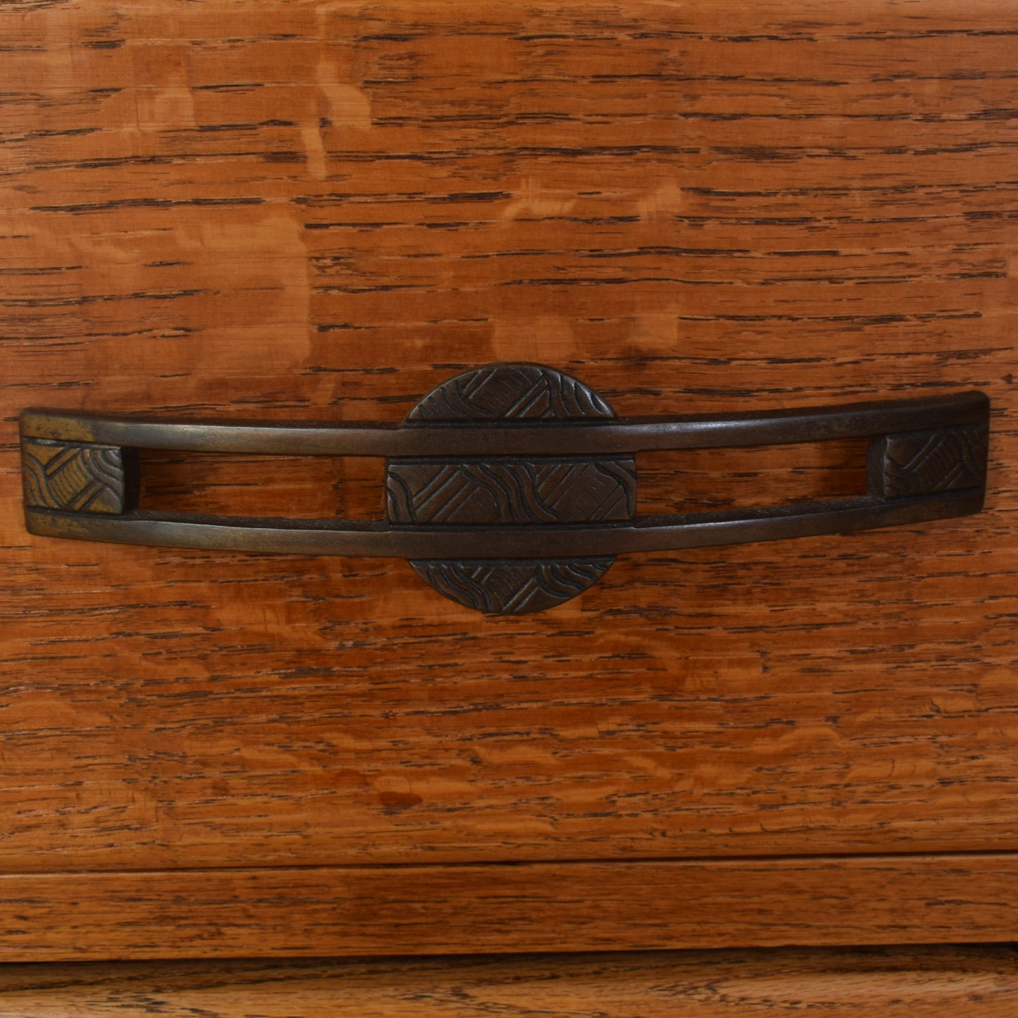 Oak Bureau Bookcase