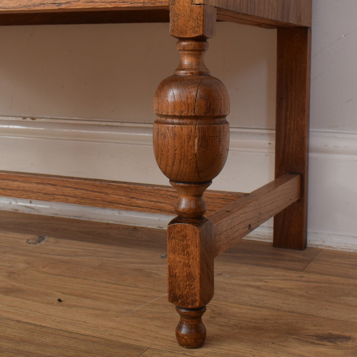 Oak Bureau Bookcase